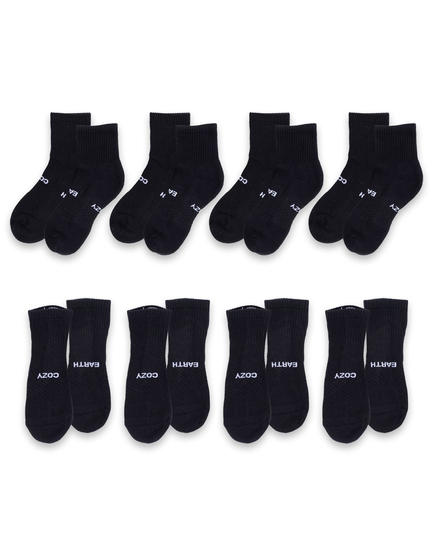 Men's Essential Quarter Sock 8-Pack