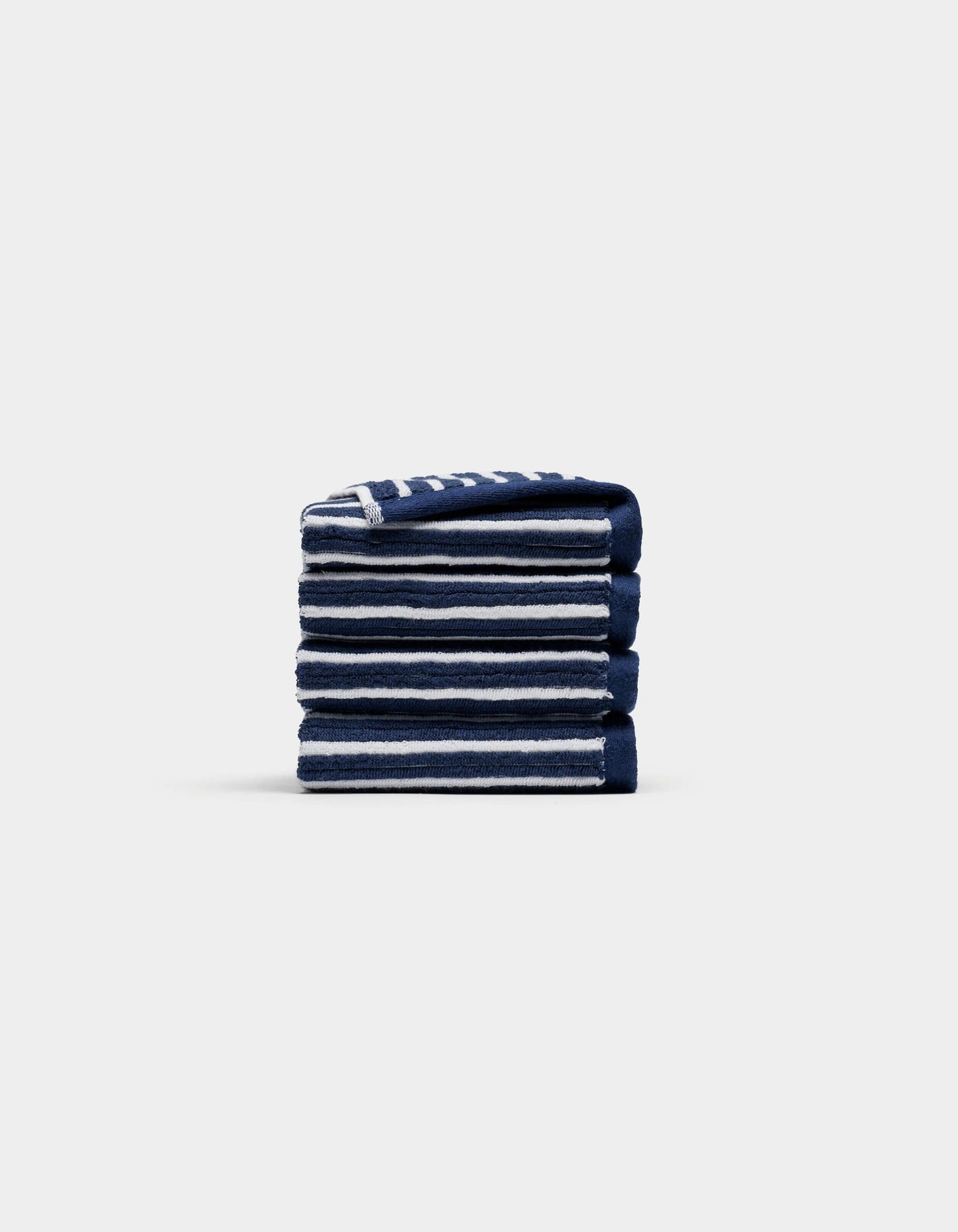 Ribbed Terry Washcloths