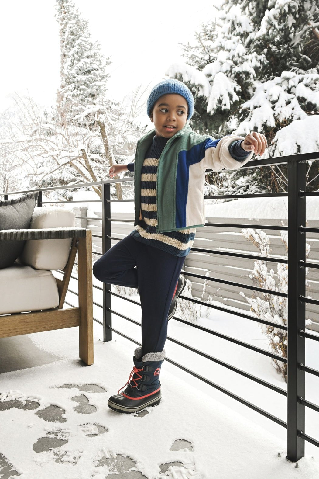 Children's Bamboo Waffle Knit Base Layer Pant - Last Chance