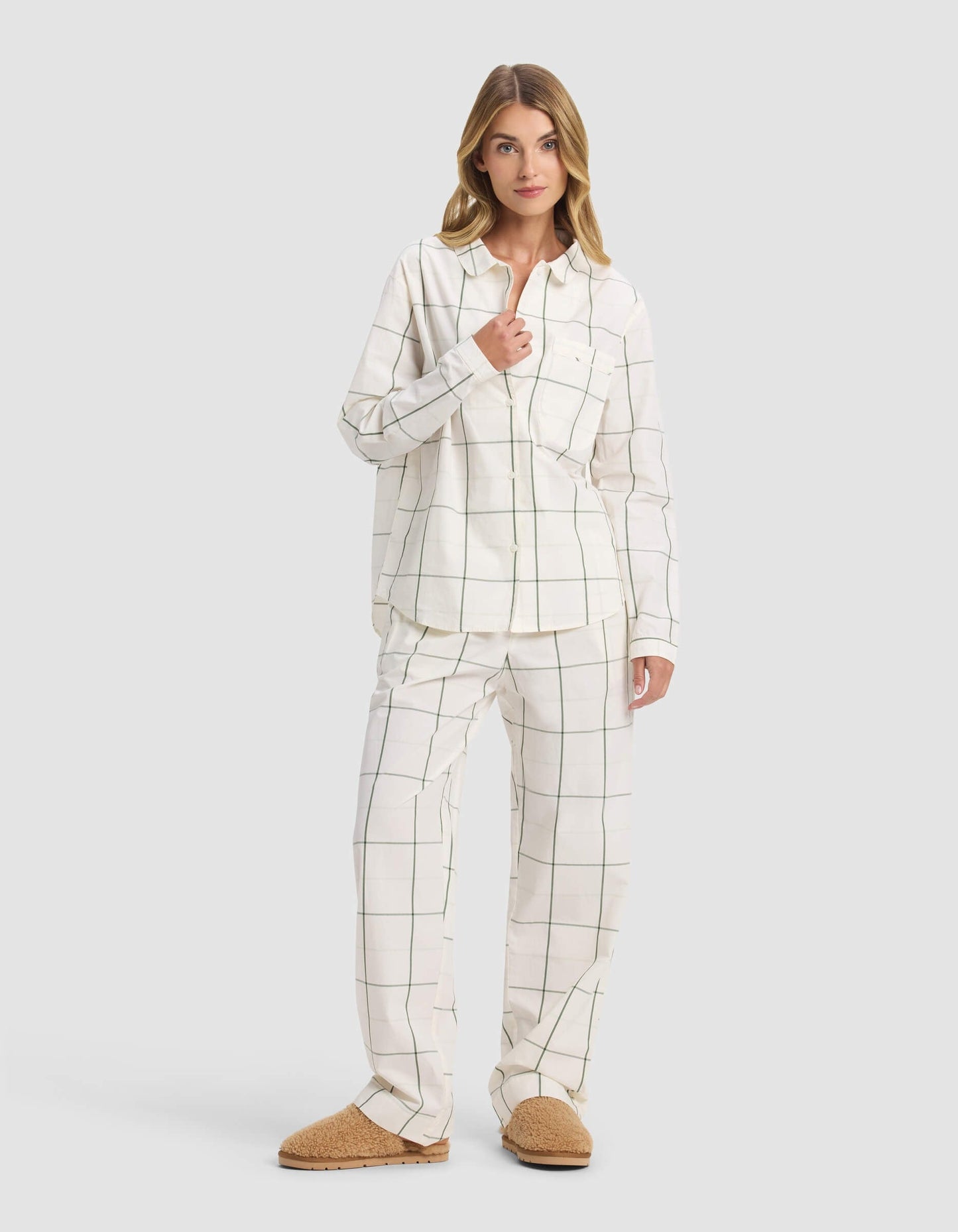 Women's Sutton Long Sleeve Pajama Top