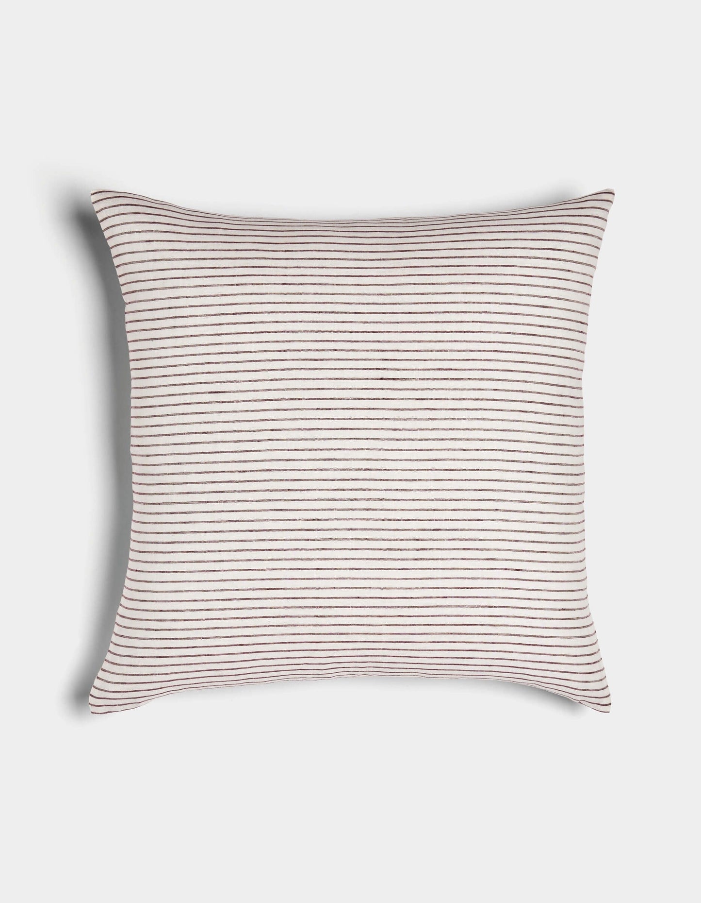 Striped Linen Throw Pillow
