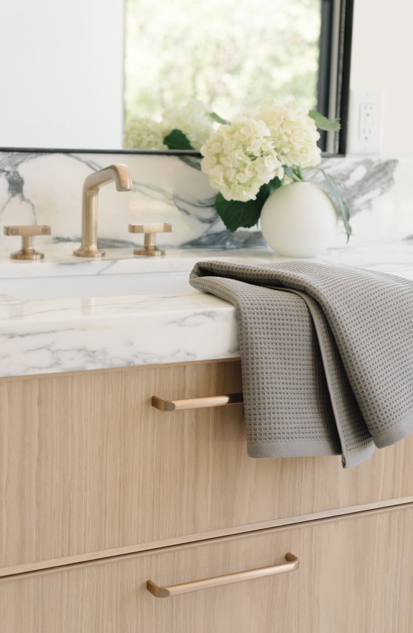 Waffle Hand Towels - Wholesale