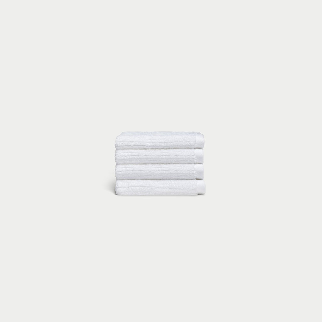 Ribbed Terry Washcloths - Wholesale