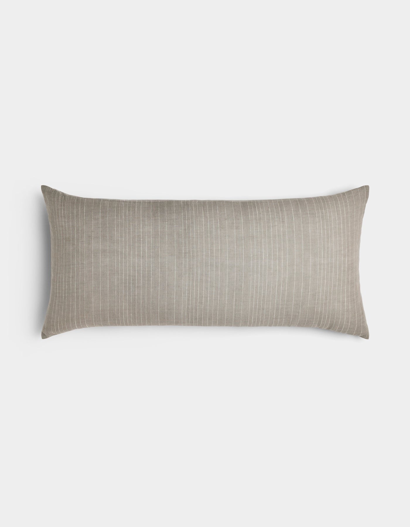 Striped Linen Throw Pillow