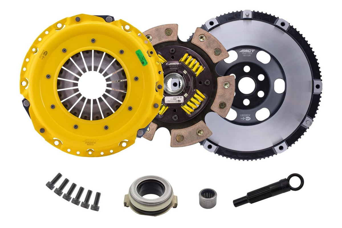 ACT Heavy Duty Race Sprung 6-Pad Clutch Kit w/ Flywheel | 2019-2025 Mazda MX-5 Miata (ZM14-HDG6)
