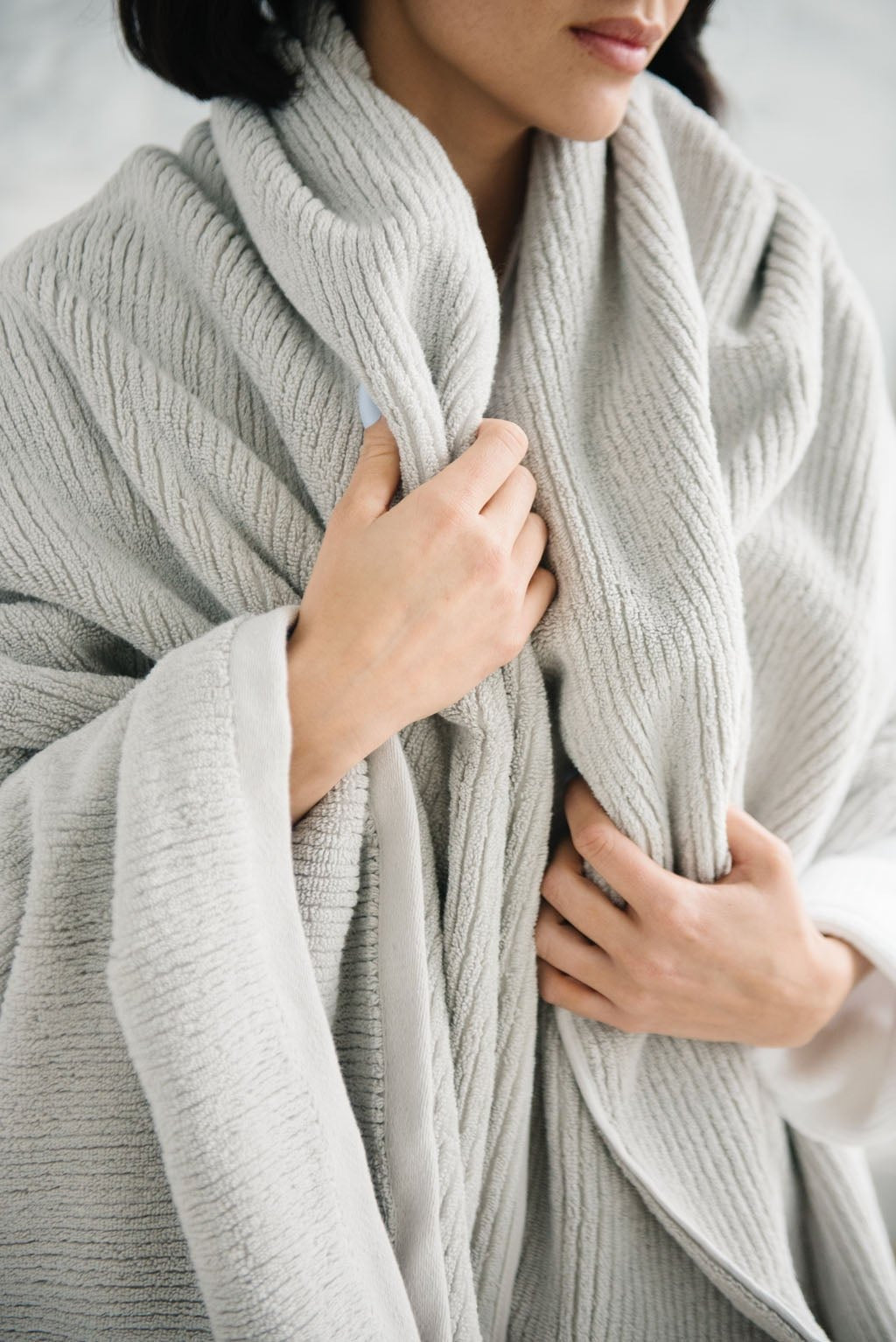 Ribbed Terry Bath Sheets - Wholesale