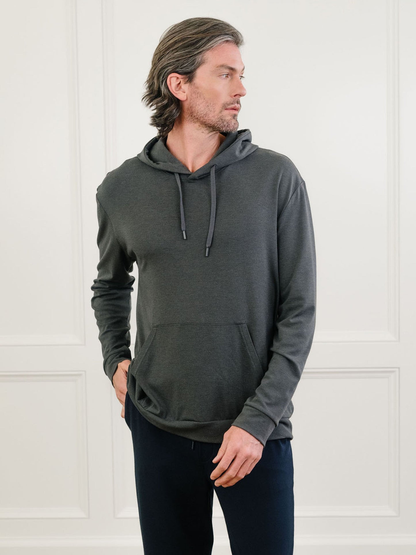Men's Brushed Bamboo Hoodie - Wholesale