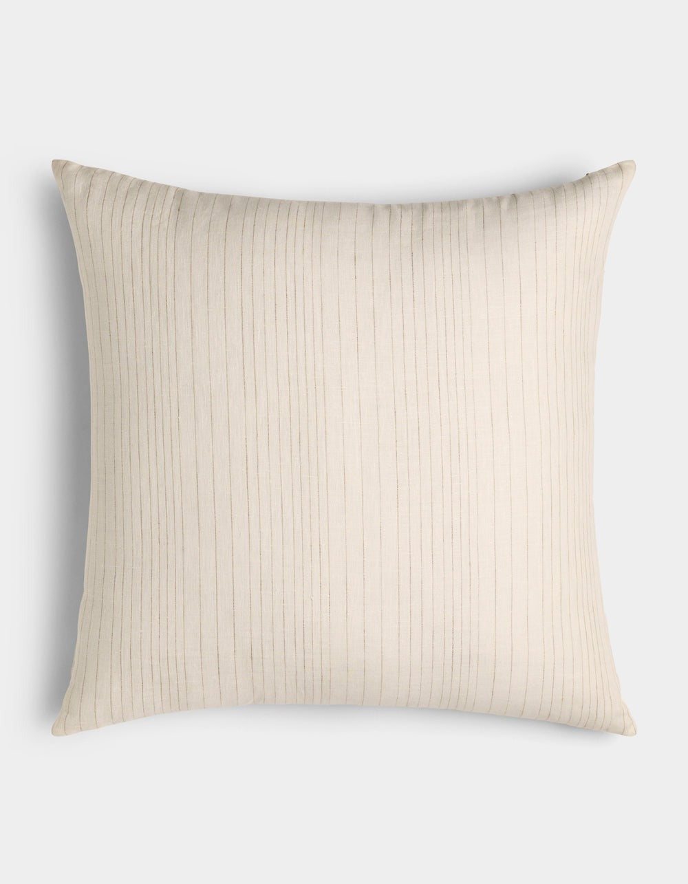 Striped Linen Throw Pillow