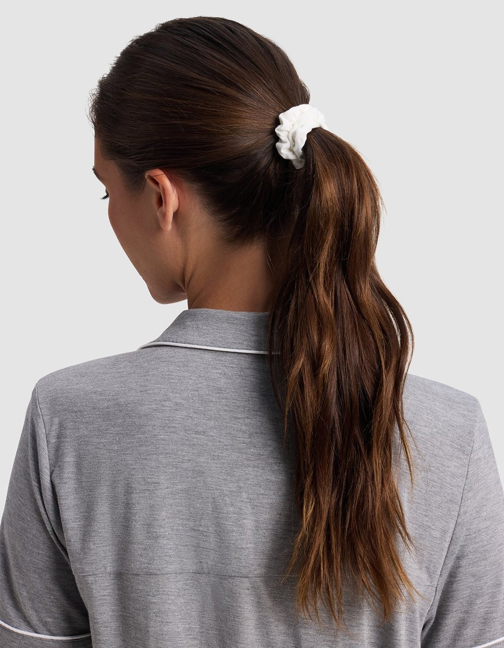 Bamboo Stretch Knit Skinny Scrunchies