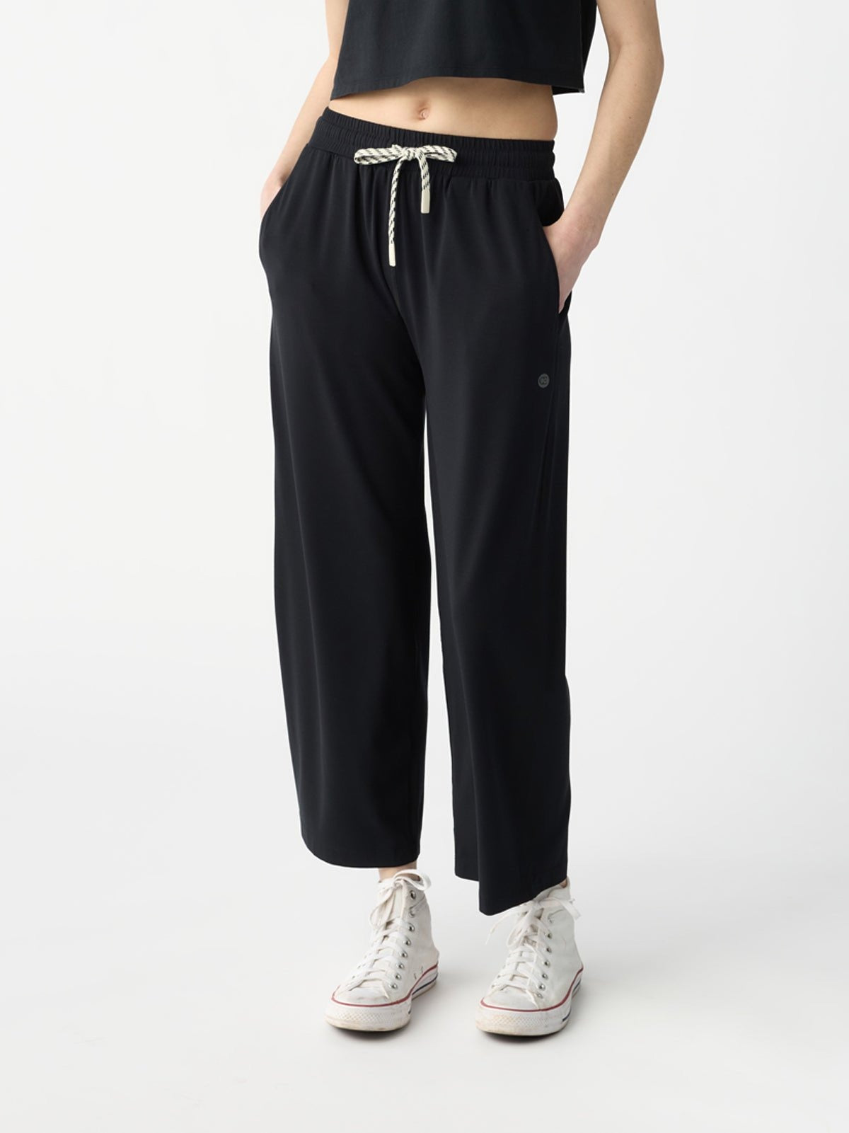 Women's Studio Cropped Wide Leg Pant - Wholesale