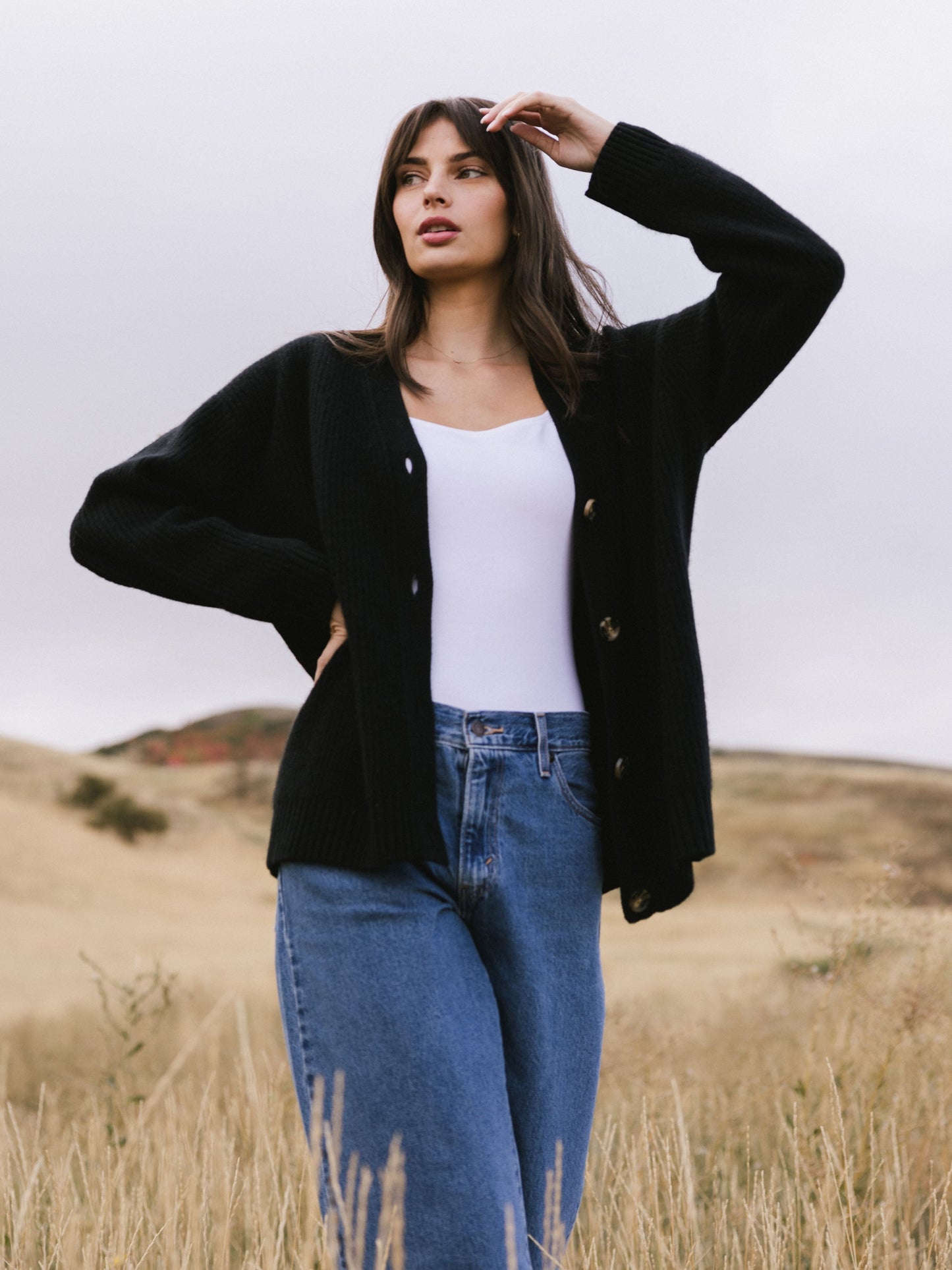 Oversized Sunday Cashmere Cardigan - Wholesale