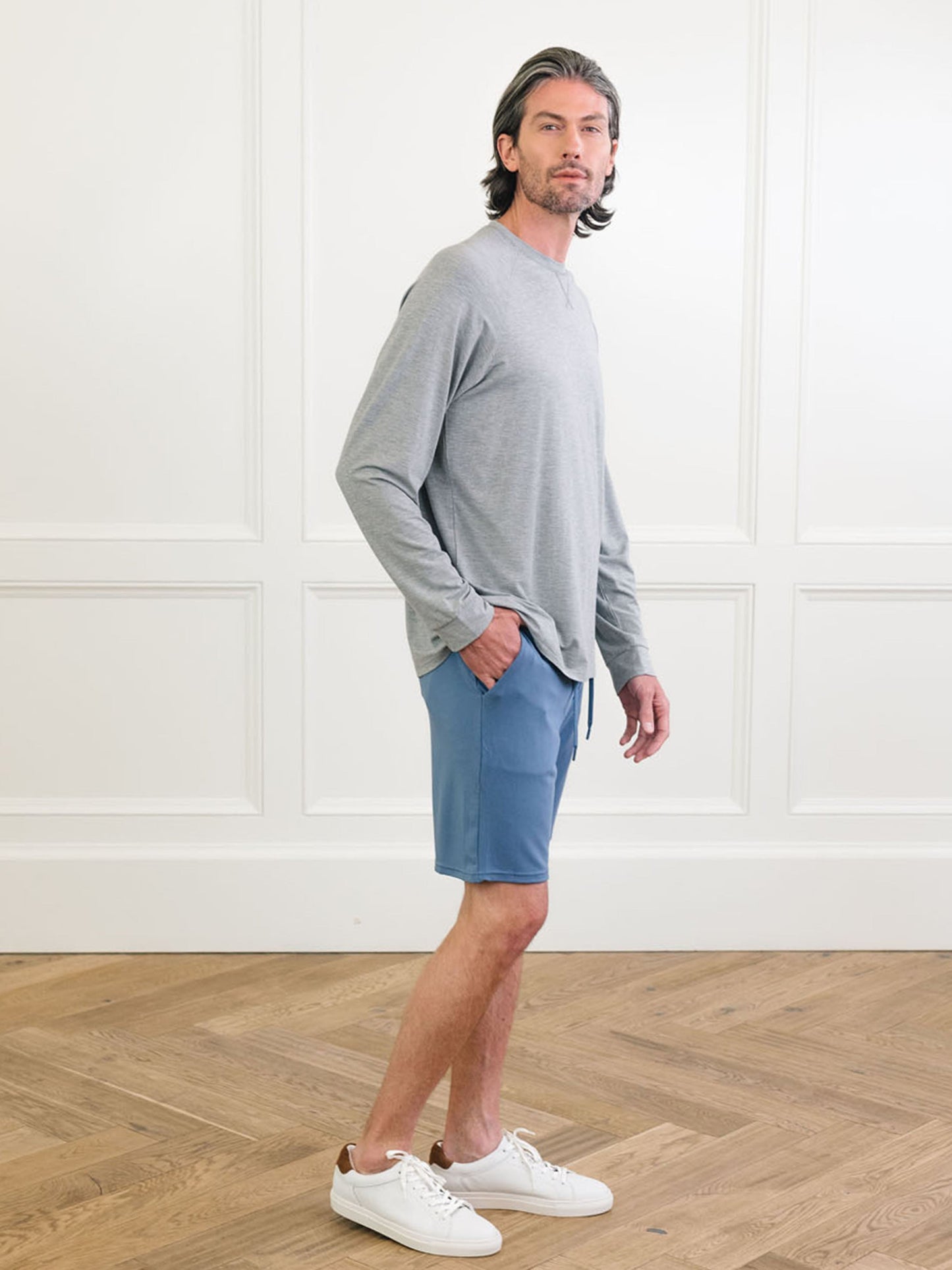 Men's Bamboo Stretch-Knit Long Sleeve - Wholesale