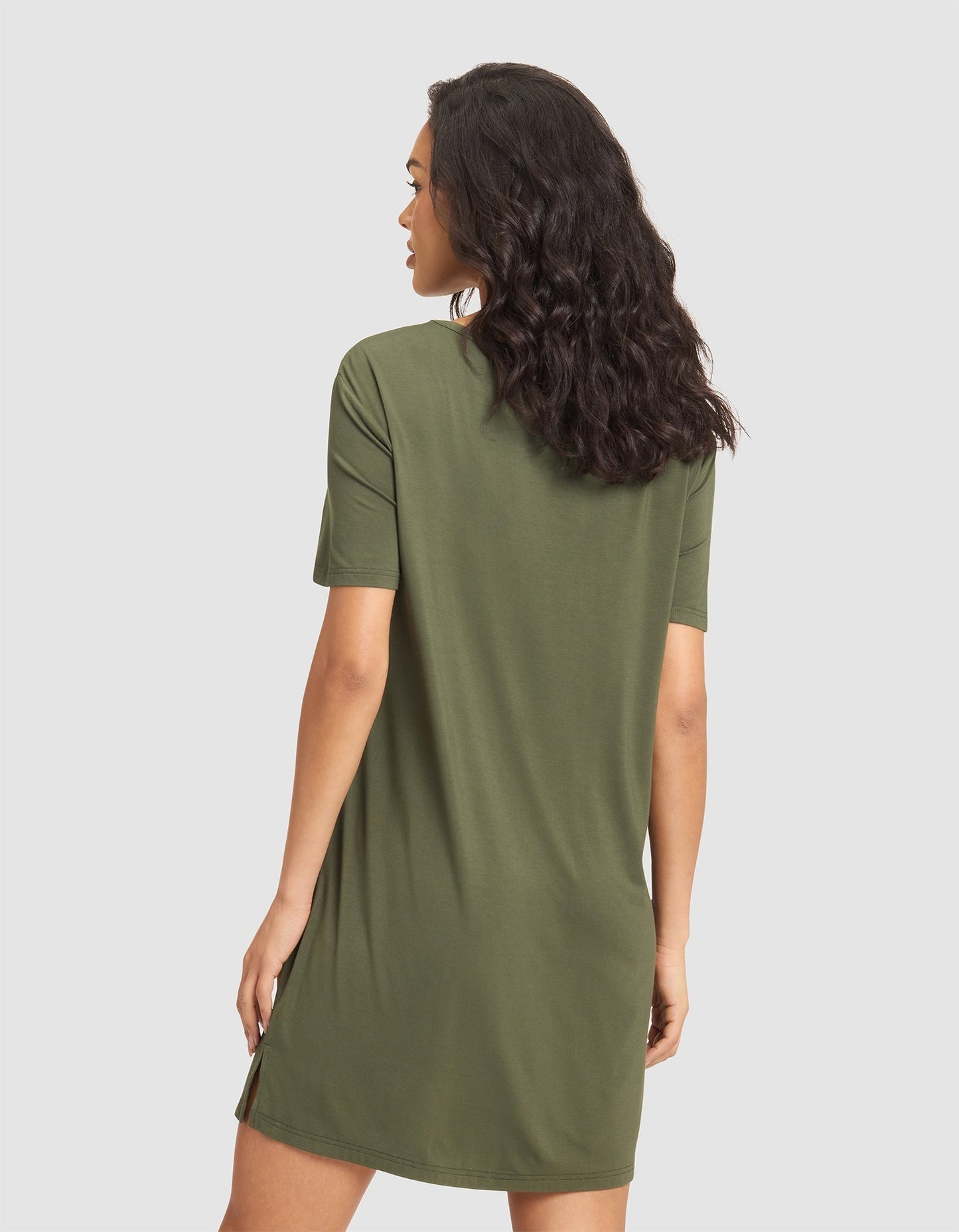 Women's Bamboo Stretch-Knit Sleep Dress - Wholesale
