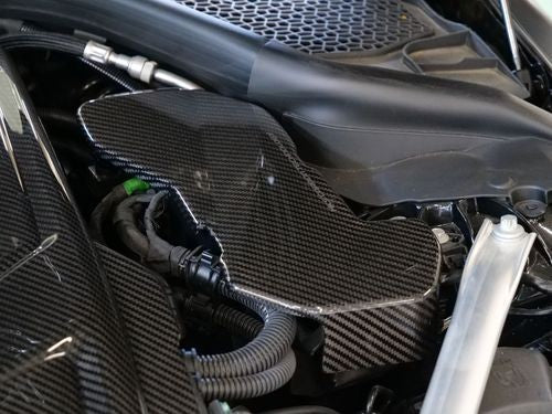 HKS Carbon Fiber ECU Cover | 2020-2025 Toyota GR Supra (70026-AT017)