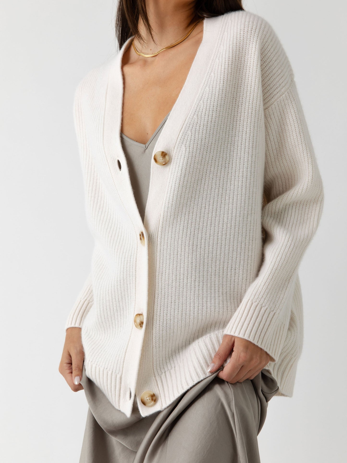 Oversized Sunday Cashmere Cardigan - Wholesale