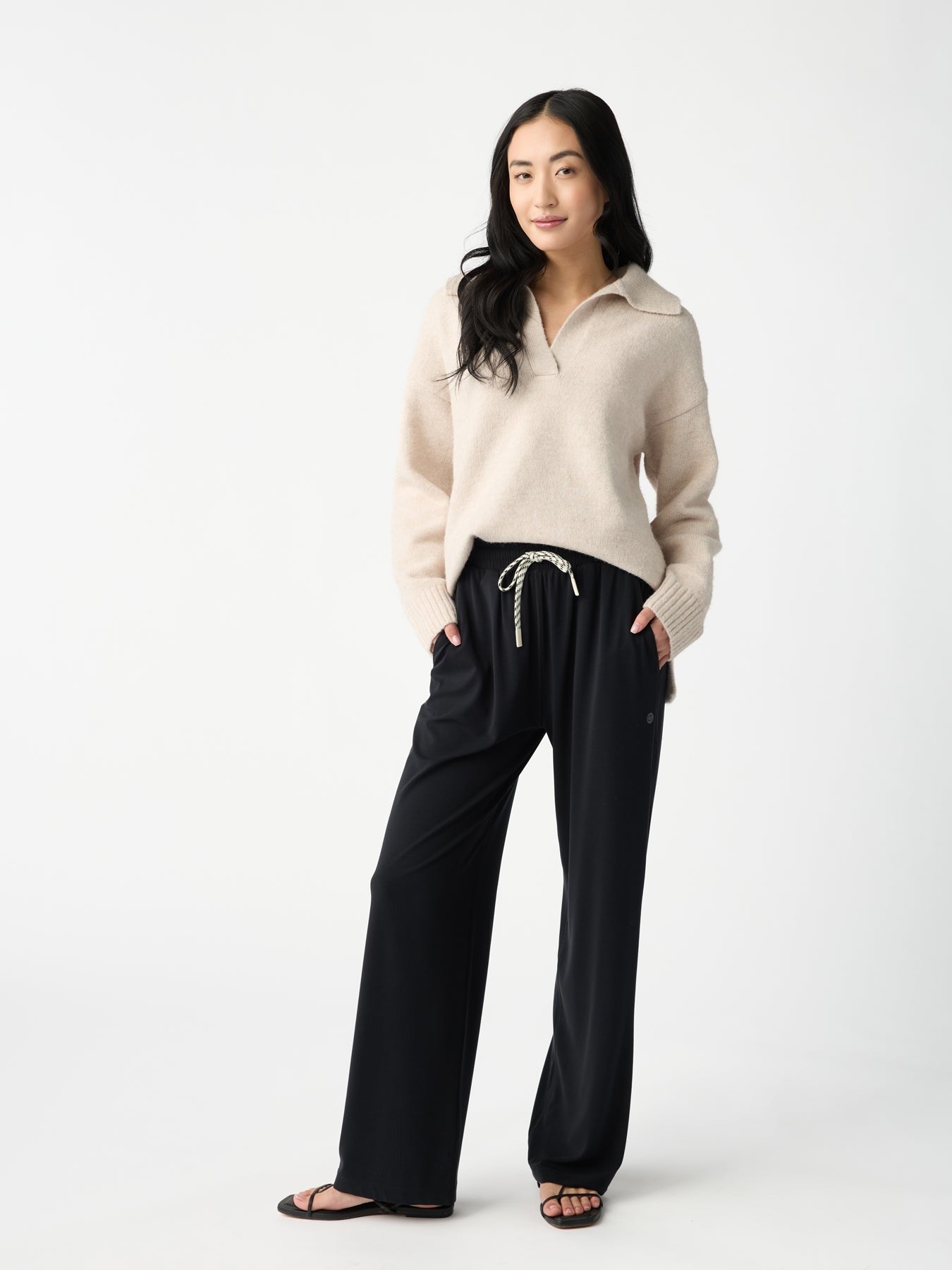 Women's Studio Wide Leg Pant - Wholesale