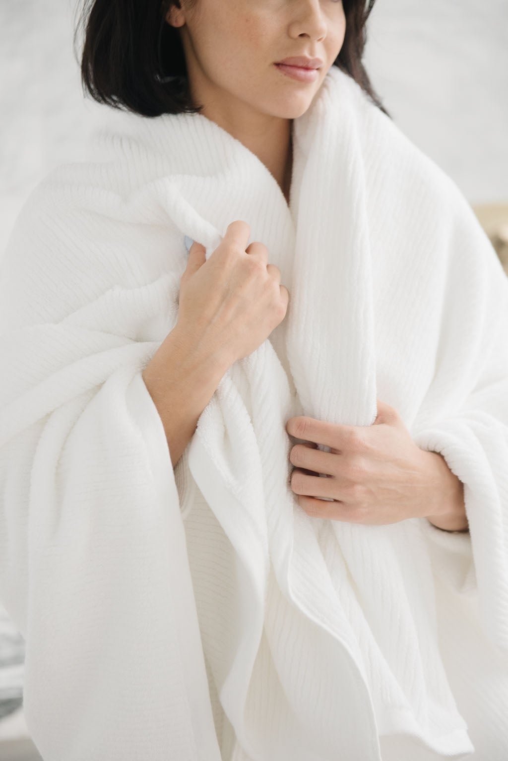 Ribbed Terry Bath Sheets - Wholesale