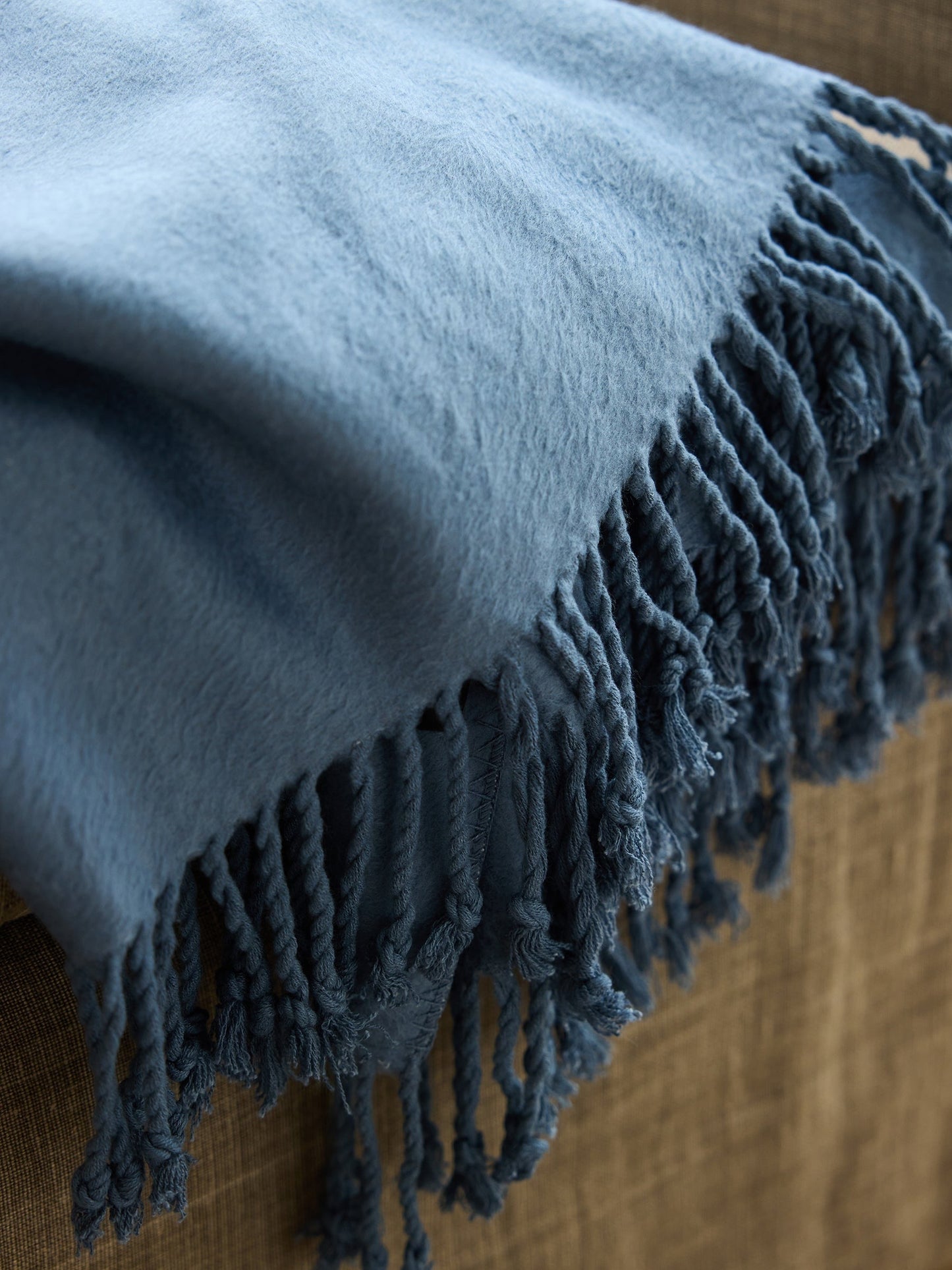 Bamboo Tassel Throw - Wholesale