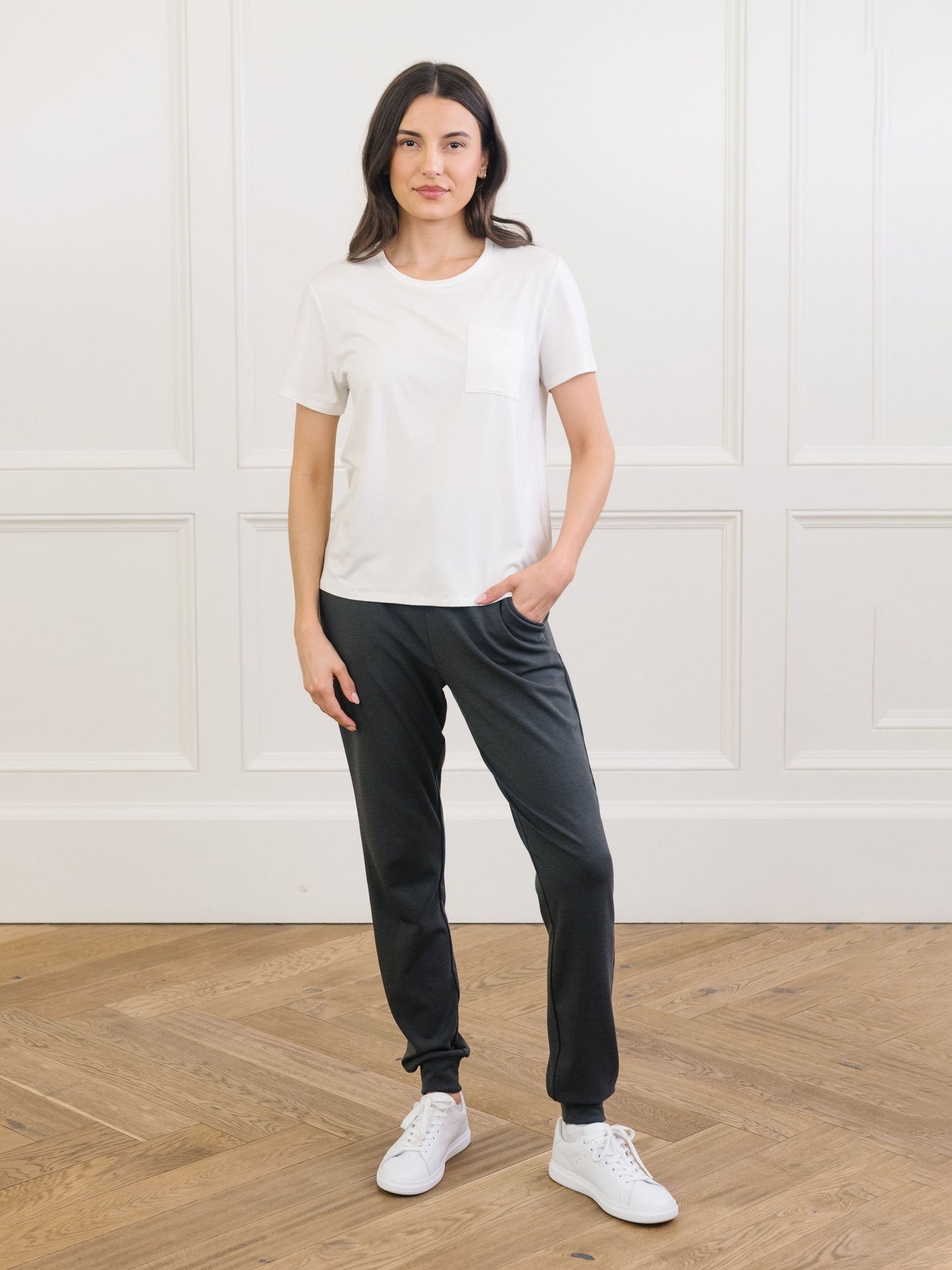Women's Bamboo Stretch-Knit Lounge Tee - Wholesale