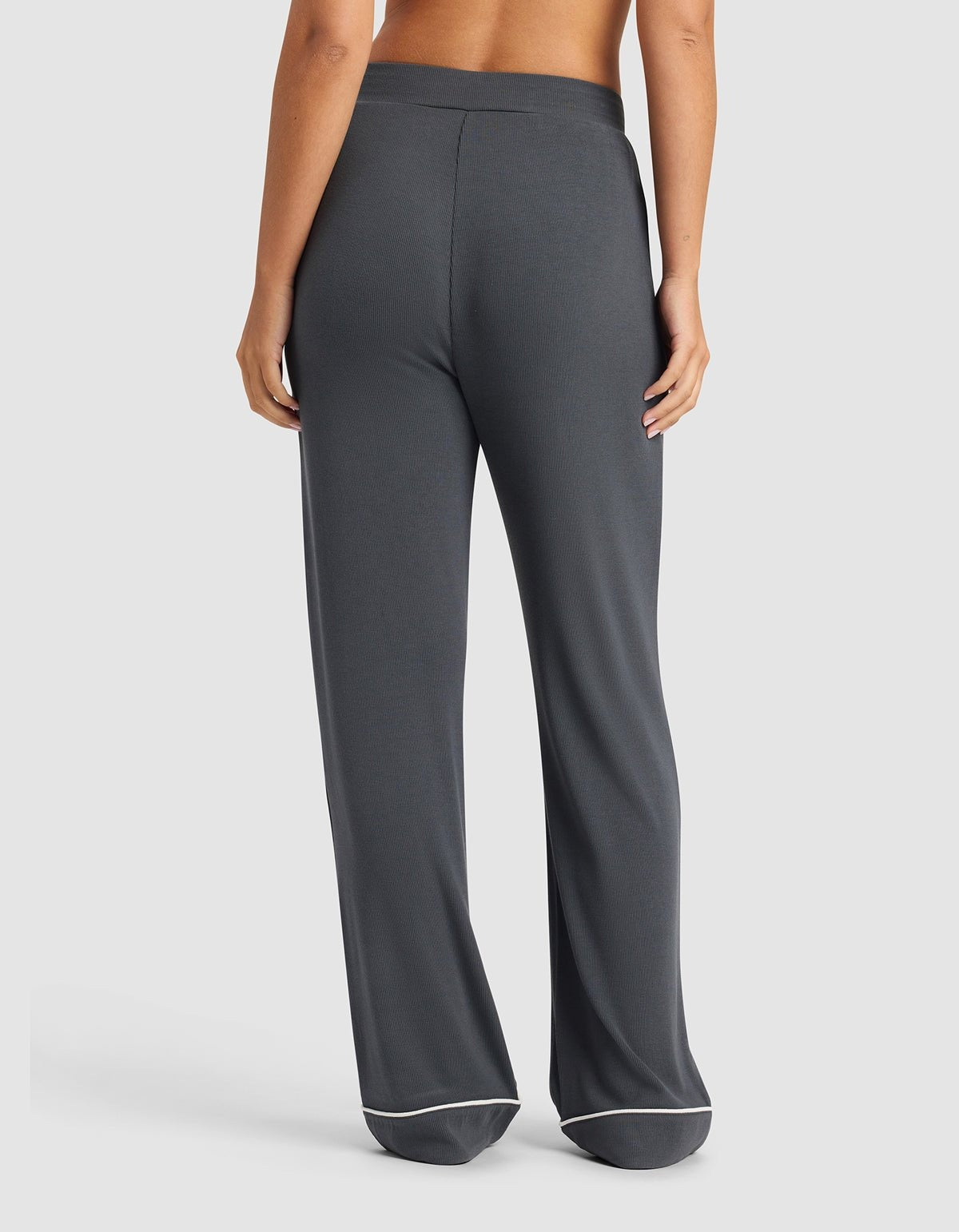 Women's Bamboo Rib-Knit Classic Pajama Pant