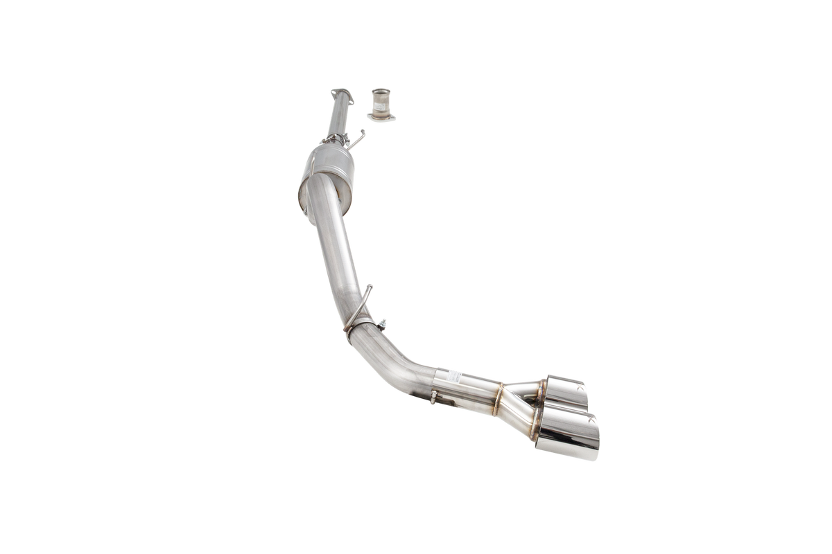 XForce WORKHORSE 3′′ Single Exit Cat-Back Exhaust 409 Stainless | 2014-2019 Silverado 1500 5.3L (E4CS14CS)