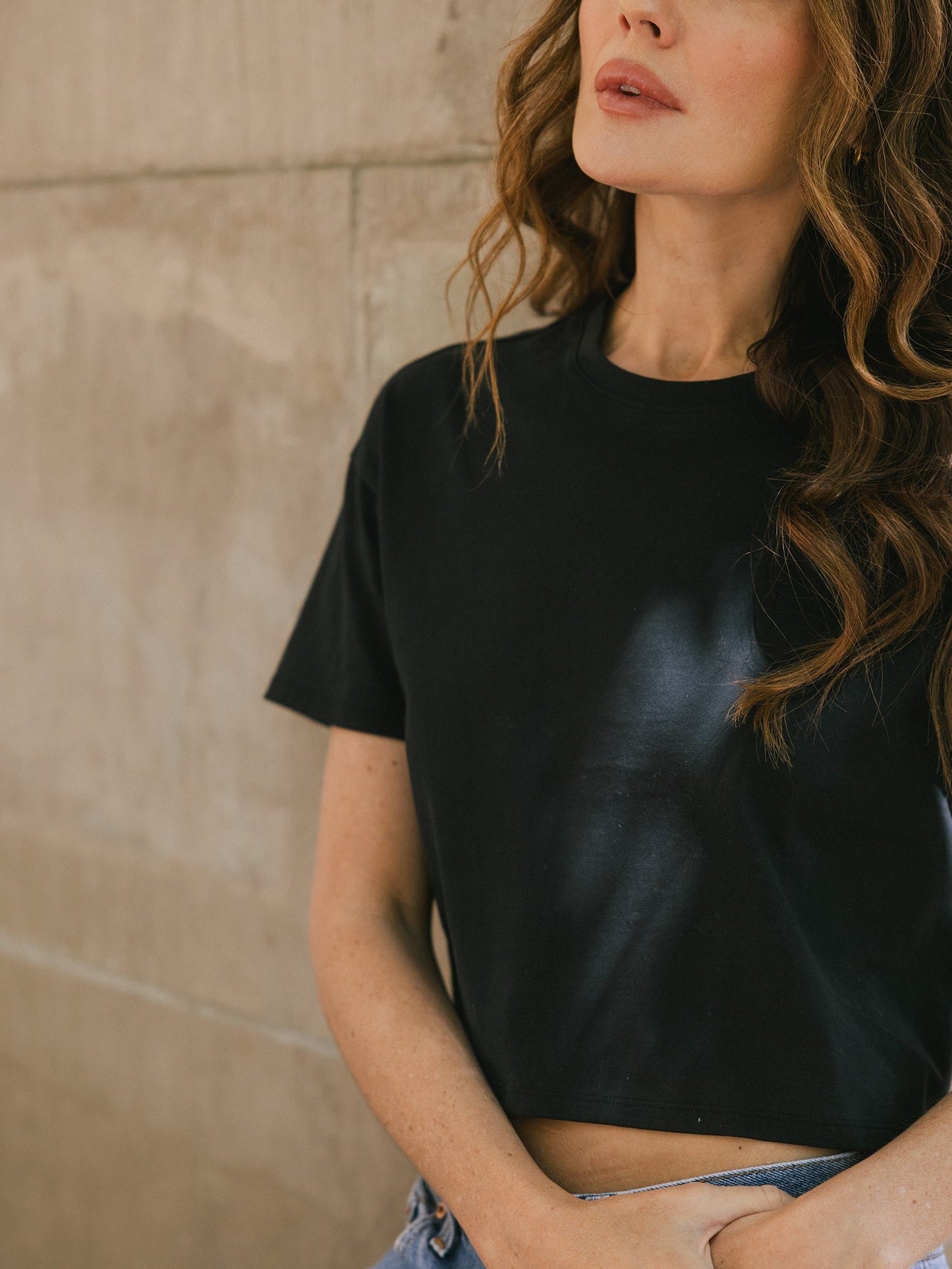 Women's All Day Cropped Tee - Wholesale