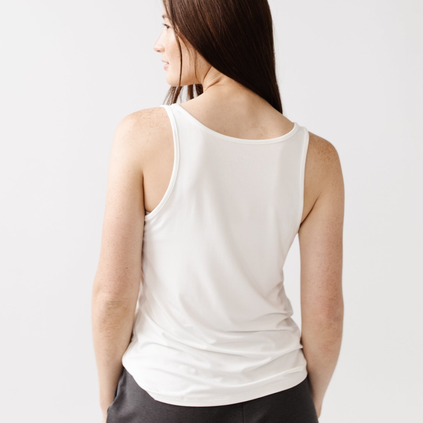 Women's Bamboo Stretch-Knit Lounge Tank - Wholesale