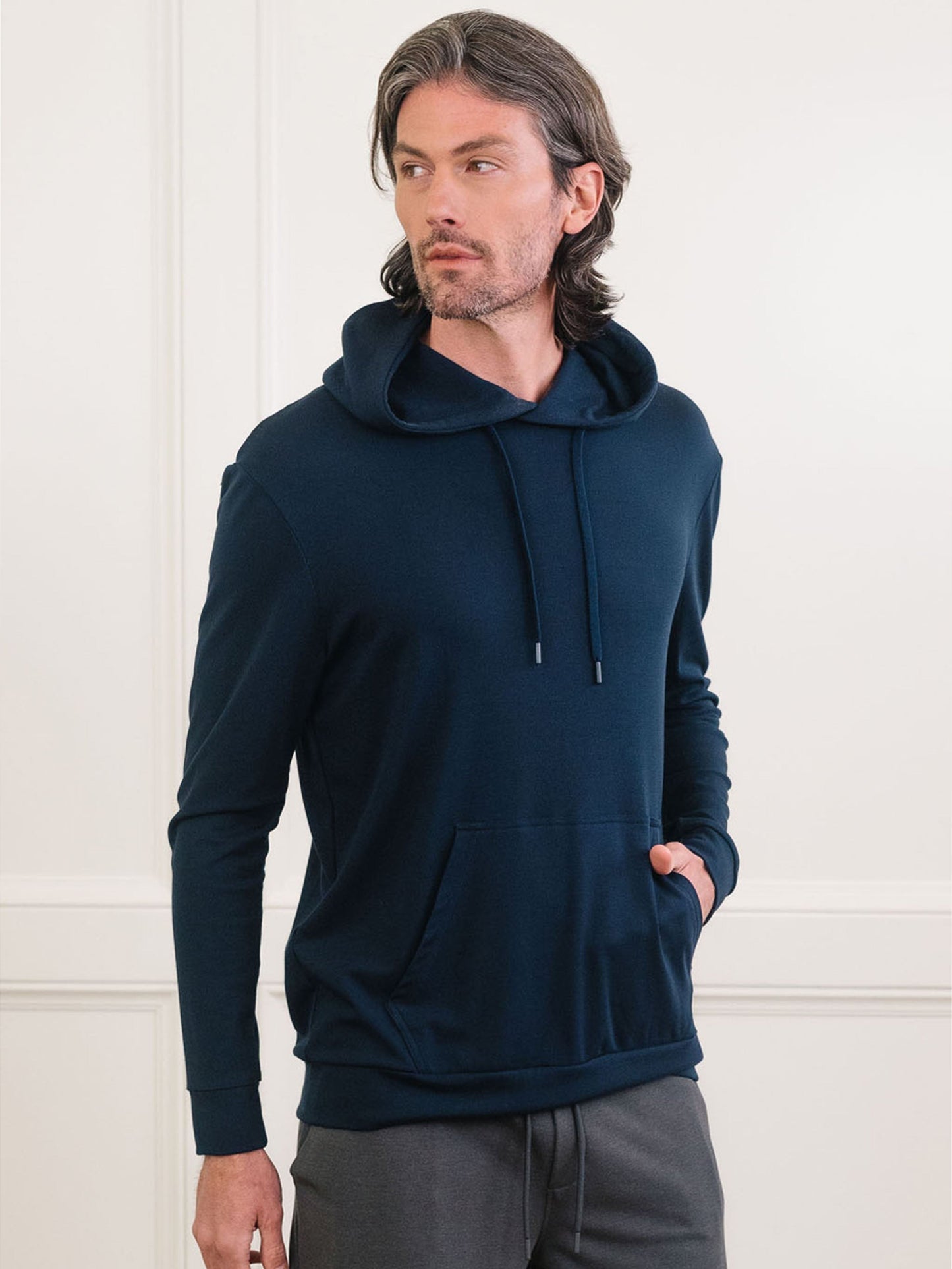 Men's Brushed Bamboo Hoodie - Wholesale