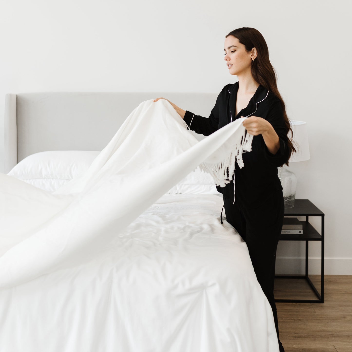Bamboo Tassel Throw - Wholesale