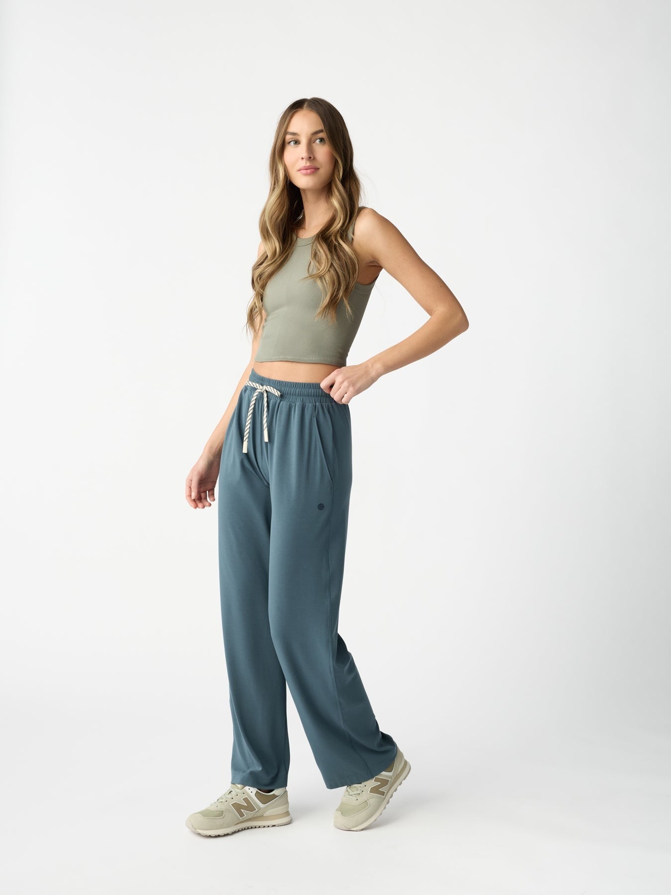 Women's Studio Wide Leg Pant - Wholesale
