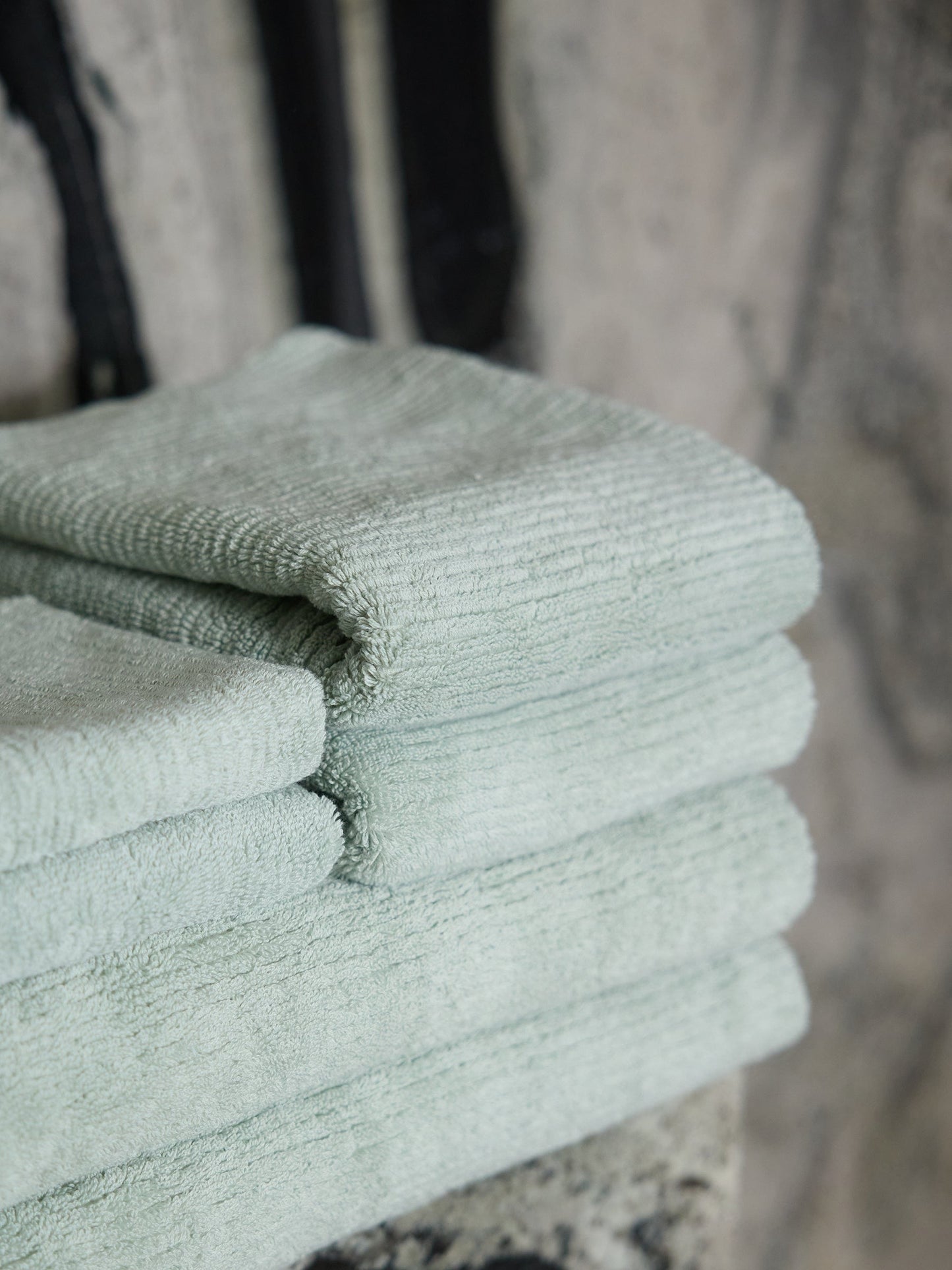 Ribbed Terry Hand Towels - Wholesale