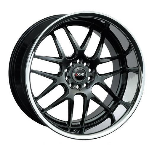 XXR Wheels 526 Chromium Black w/ Chrome Stainless Steel Lip 18x10.5 | 5x114.3/5x120 (52680432N)