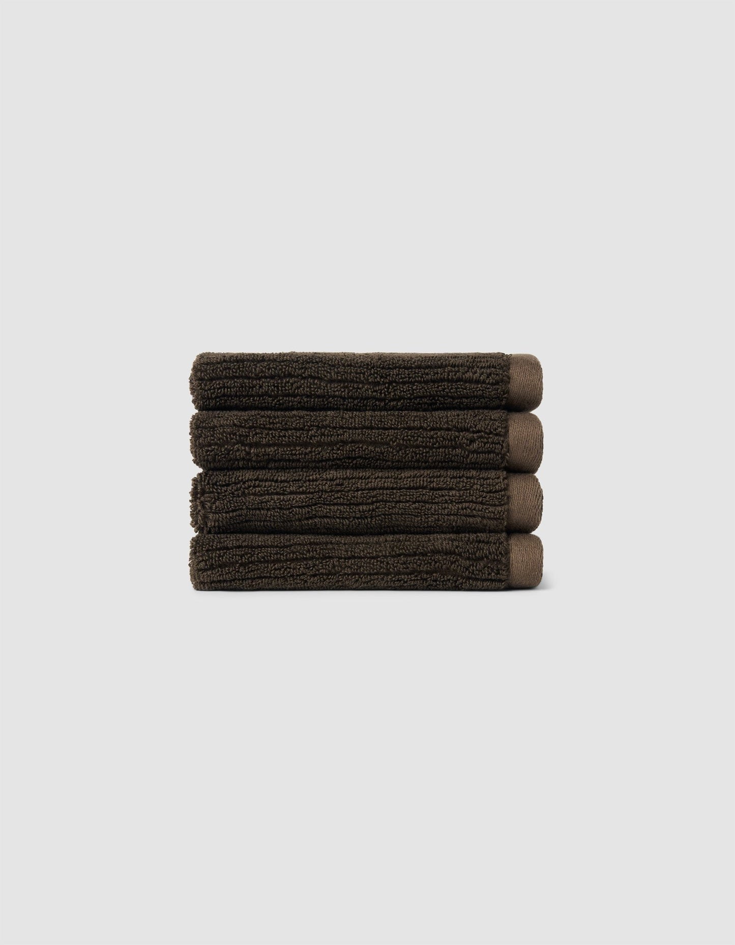 Ribbed Terry Washcloths