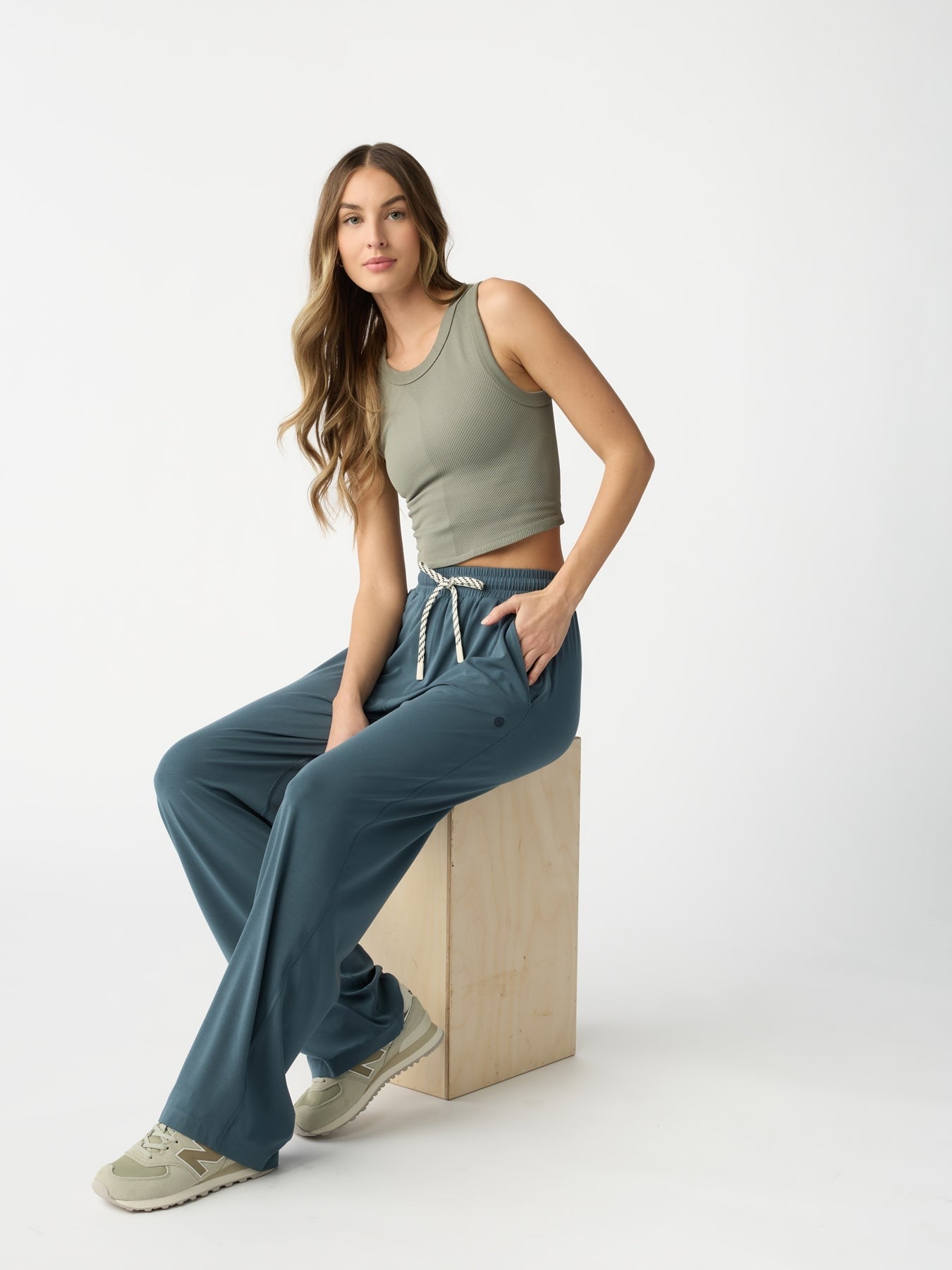 Women's Studio Wide Leg Pant - Wholesale