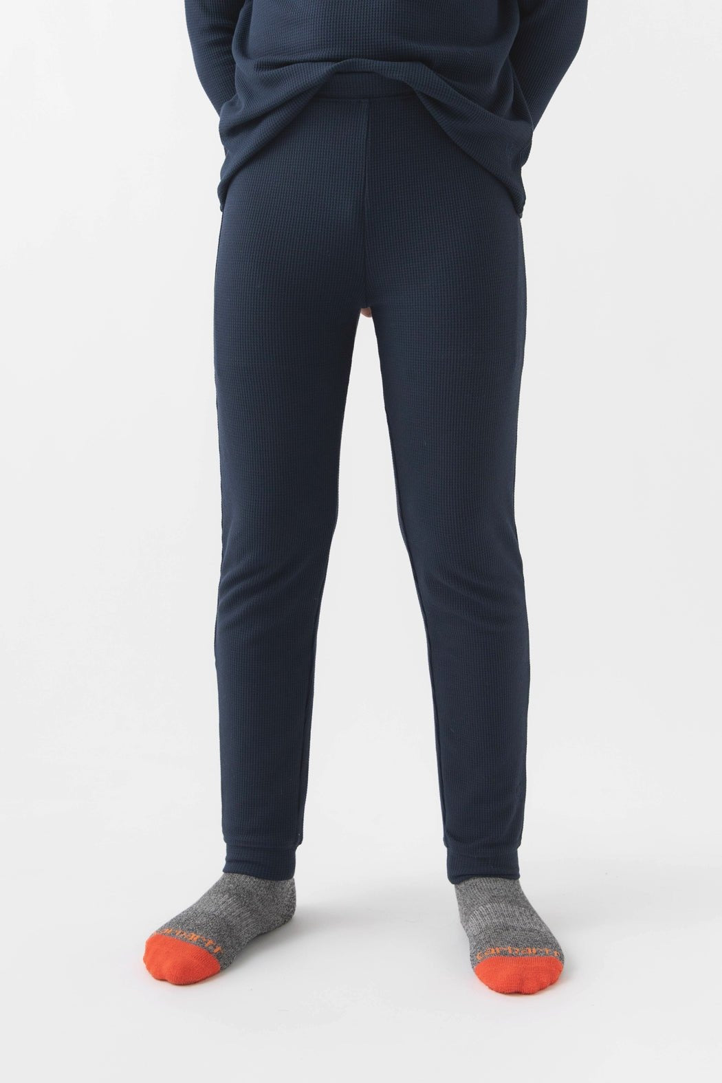 Children's Bamboo Waffle Knit Base Layer Pant - Last Chance