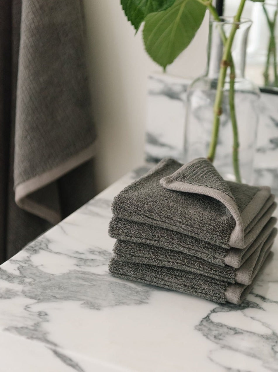 Ribbed Terry Washcloths - Wholesale