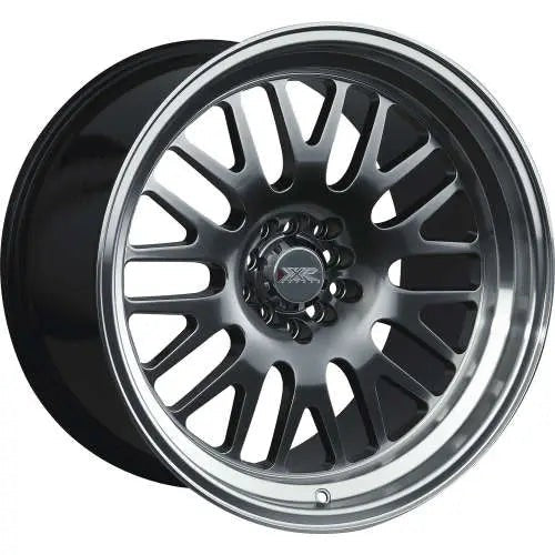 XXR Wheels 531 Chromium Black w/ Machined Lip 16x8 | 4x100/4x114.3 (53168082N)