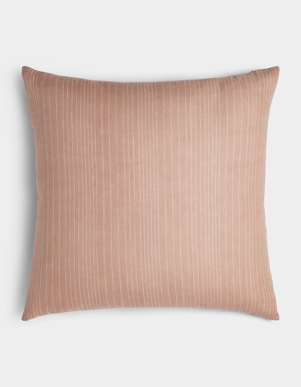 Striped Linen Throw Pillow