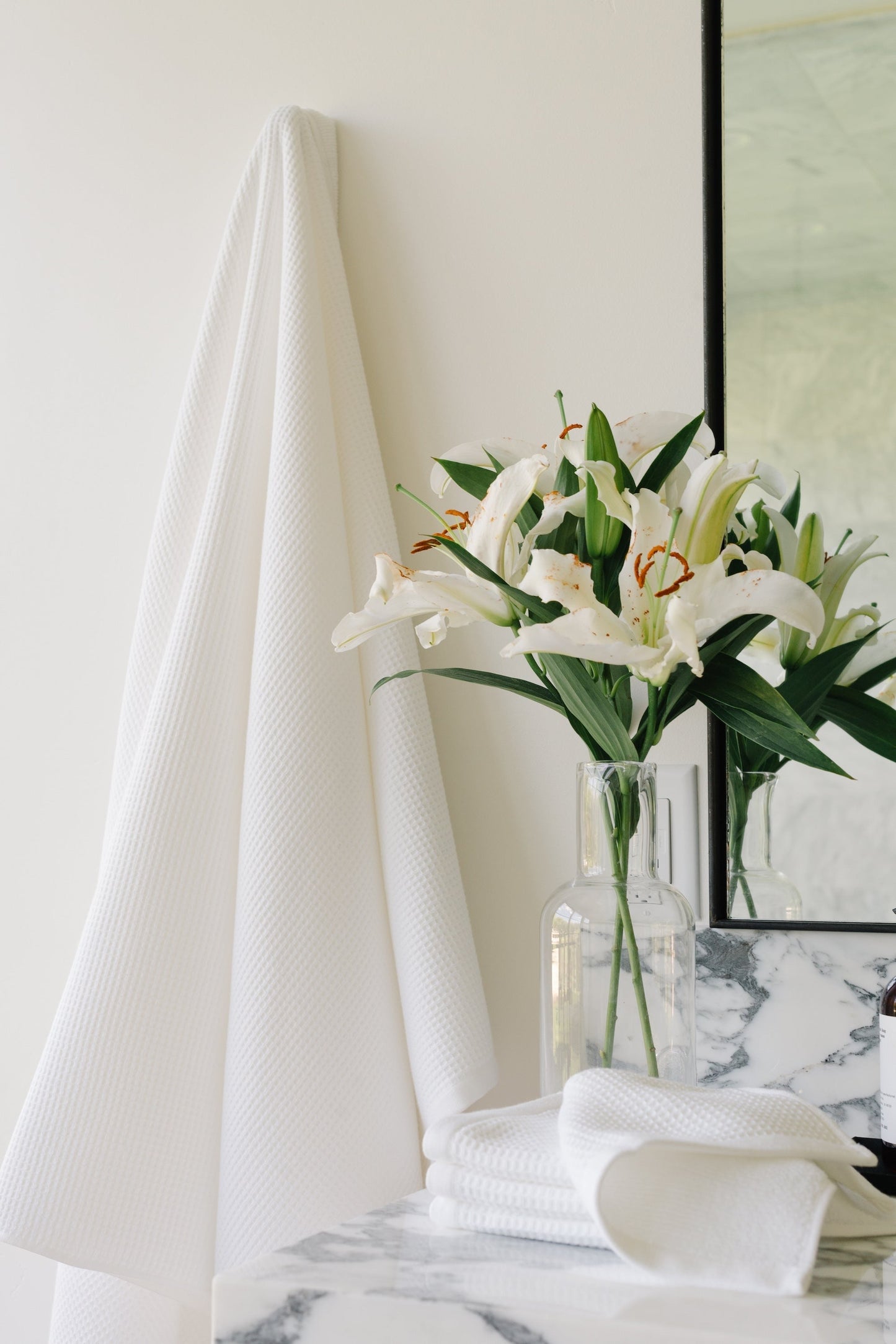 Waffle Bath Towels - Wholesale