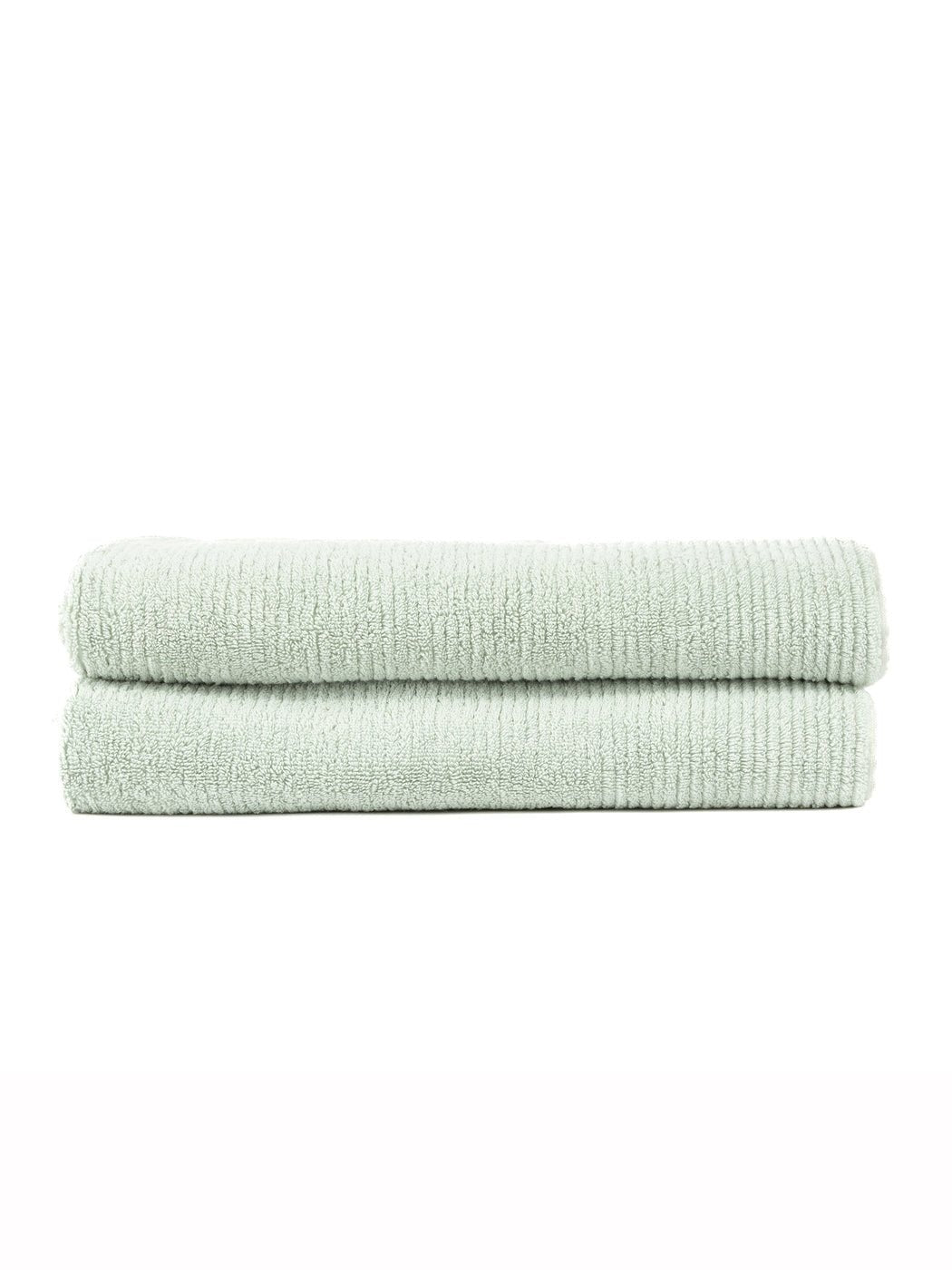 Ribbed Terry Bath Sheets