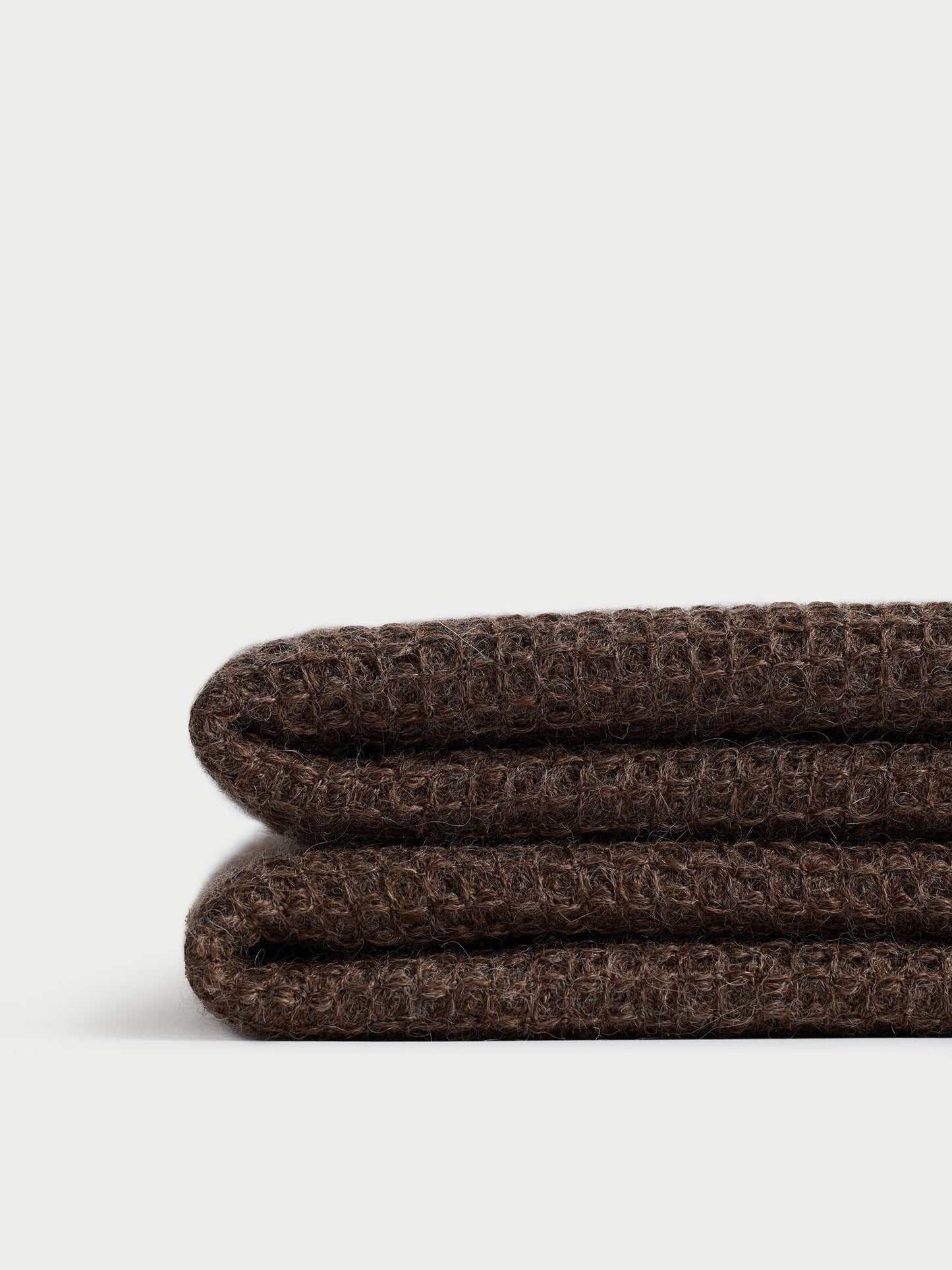 Alpaca Waffle Throw - Wholesale