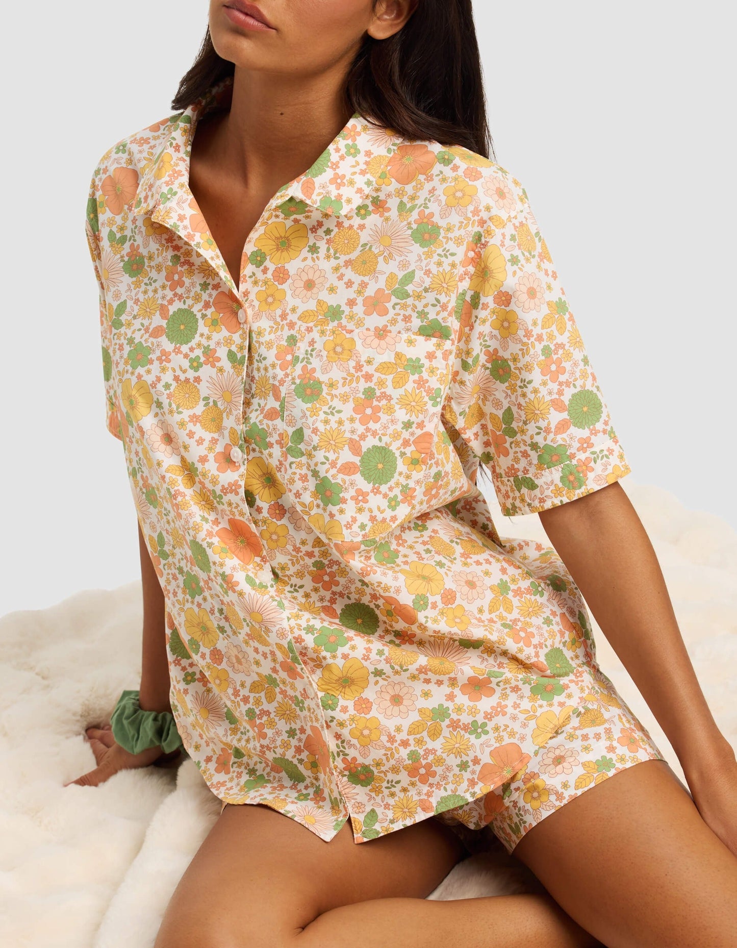 Women's Sutton Short Sleeve Pajama Top - Last Chance