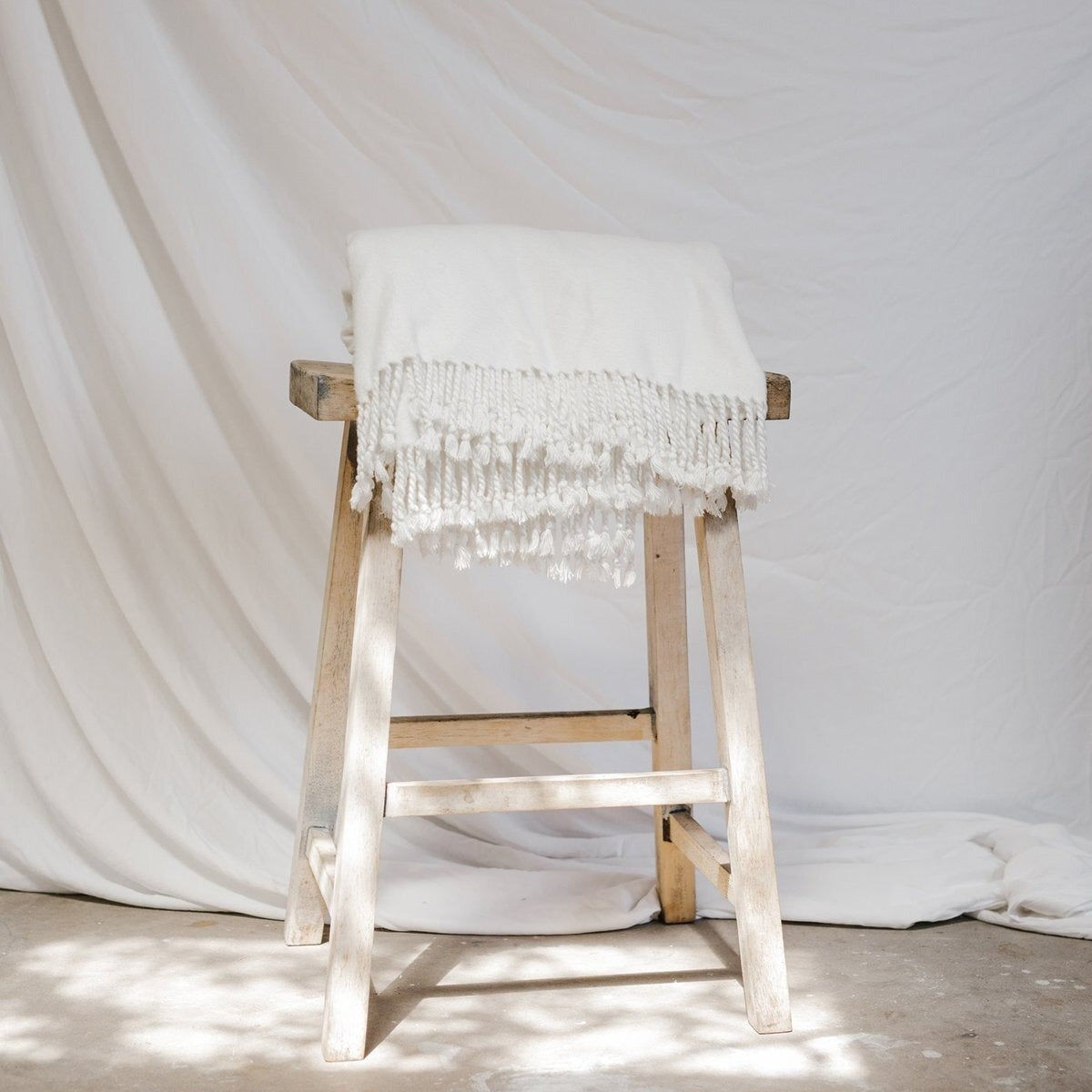 Bamboo Tassel Throw - Wholesale