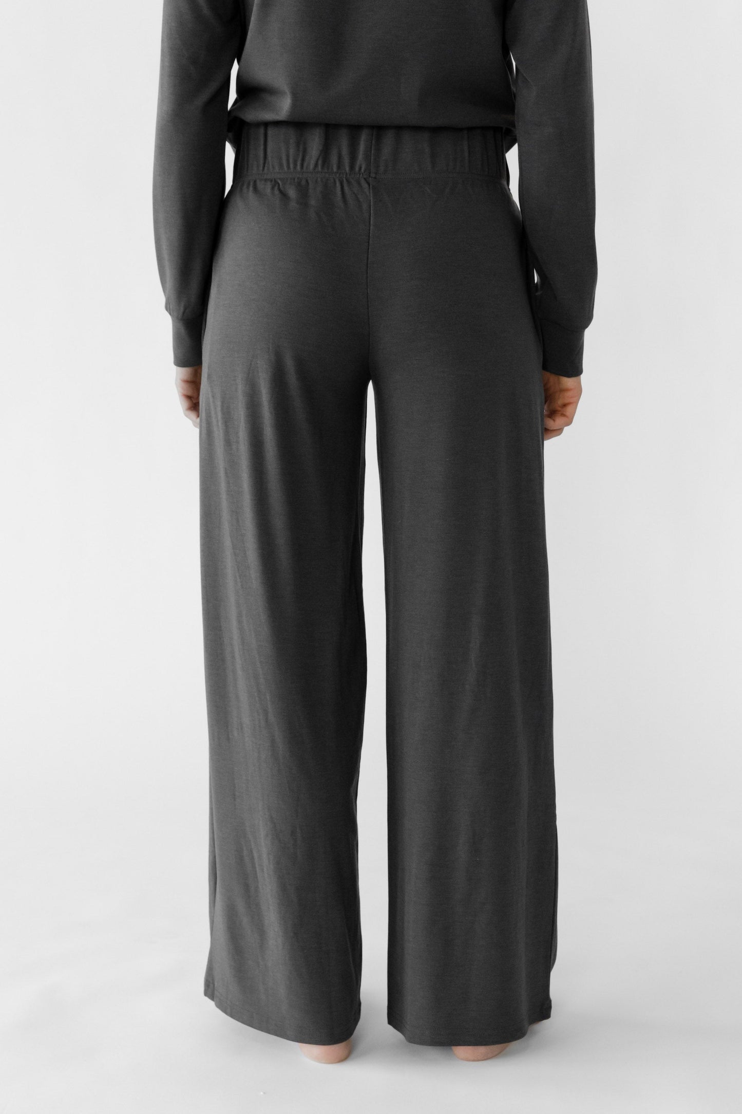 Women's Brushed Bamboo Wide Leg Pull On Pant - Wholesale
