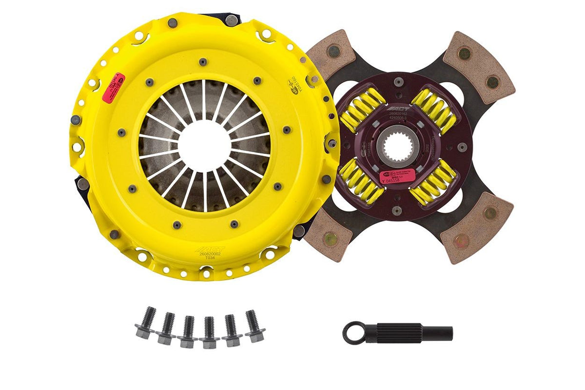 ACT Heavy Duty Race Sprung 4-Pad Clutch Kit | 23-26 Toyota GR Corolla & 21-26 Toyota GR Yaris (TC9-HDG4)