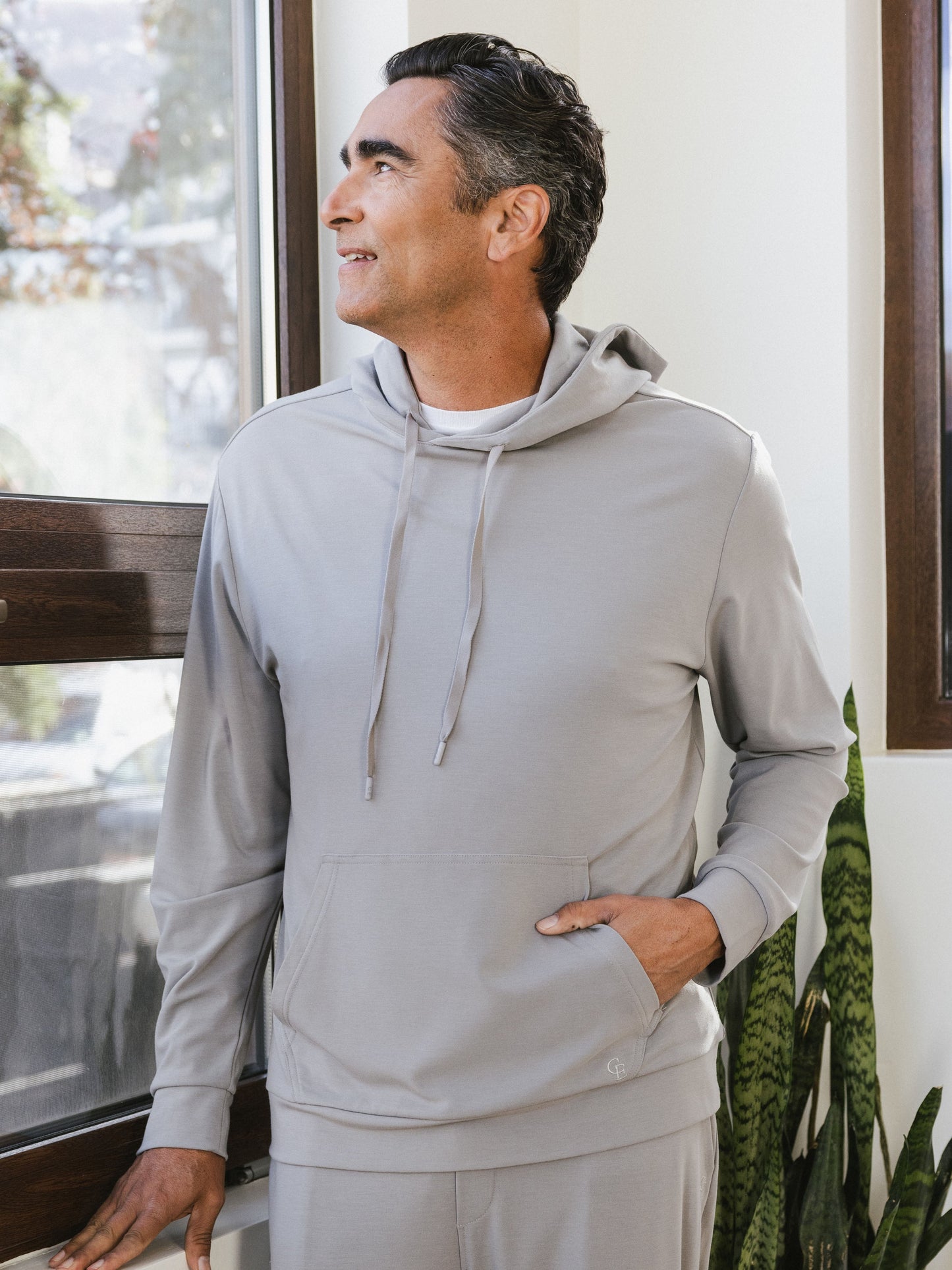Men's Brushed Bamboo Hoodie - Wholesale