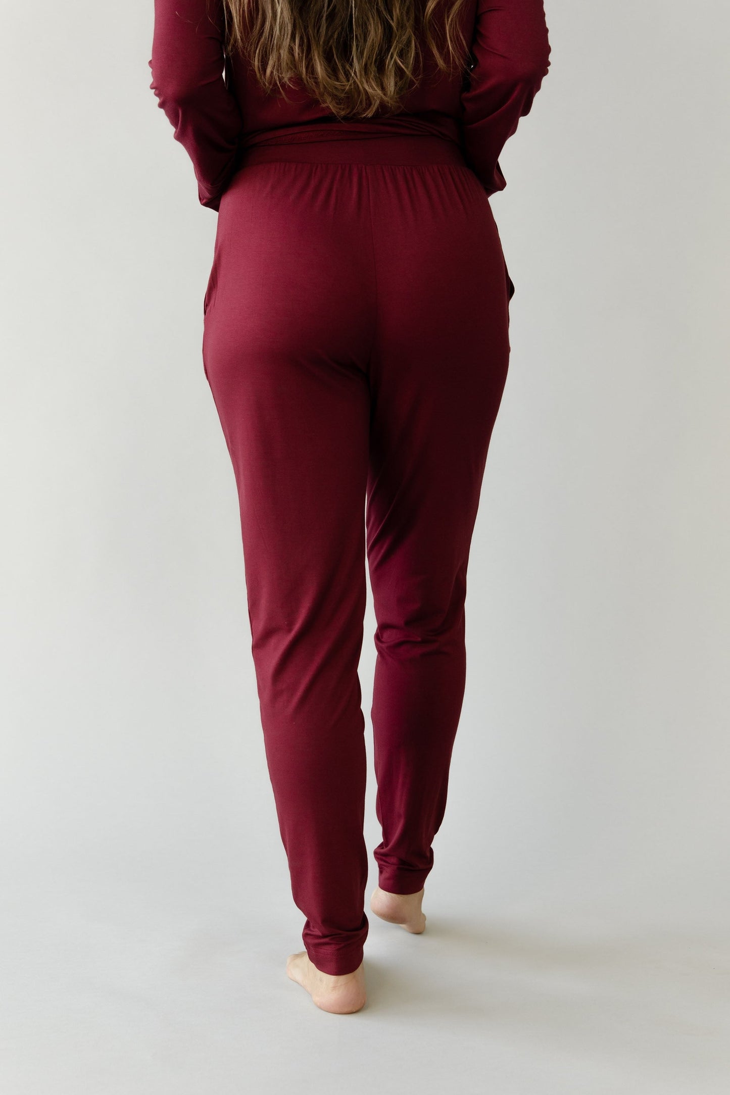 Women's Bamboo Stretch-Knit Tapered Pant - Wholesale