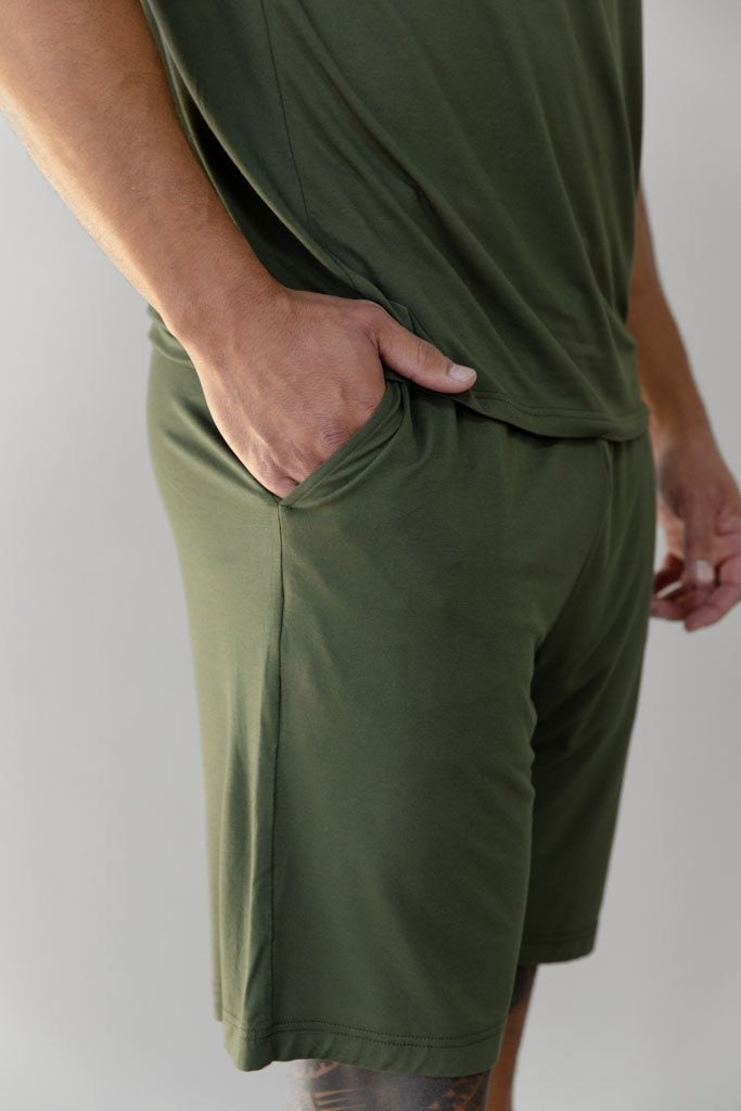 Men's Bamboo Stretch-Knit Pajama Short - Wholesale