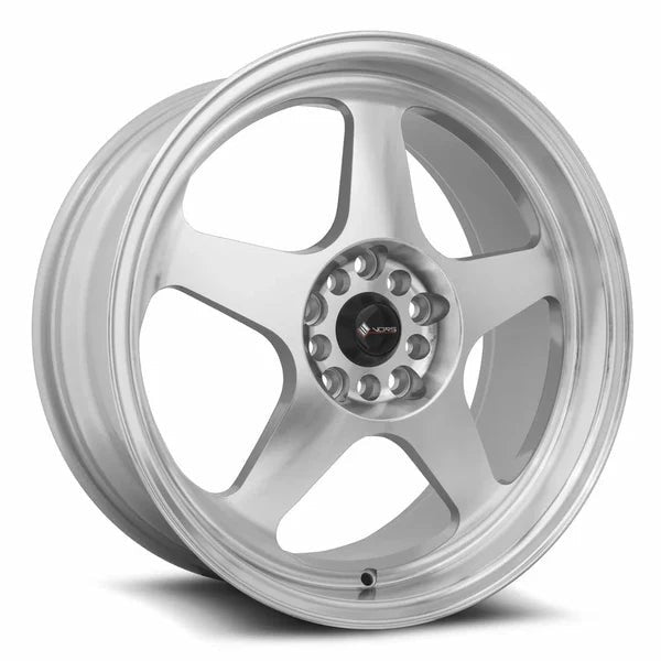 Vors Wheels SP1 Silver w/ Machined Lip 15x8 | 4x100/4x114.3 (SP0115808H20SF)