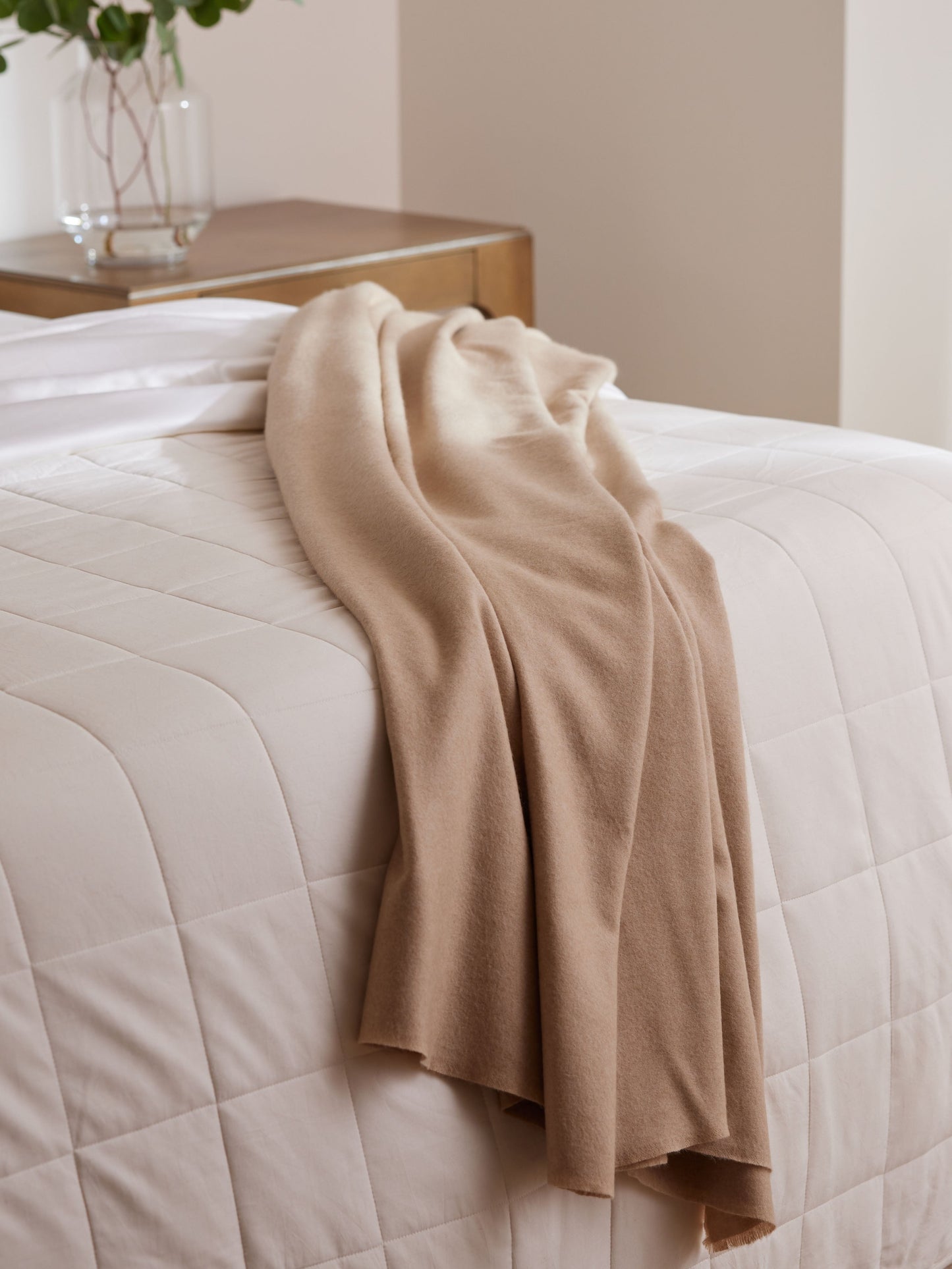 Cashmere Fringe Blanket - Wholesale